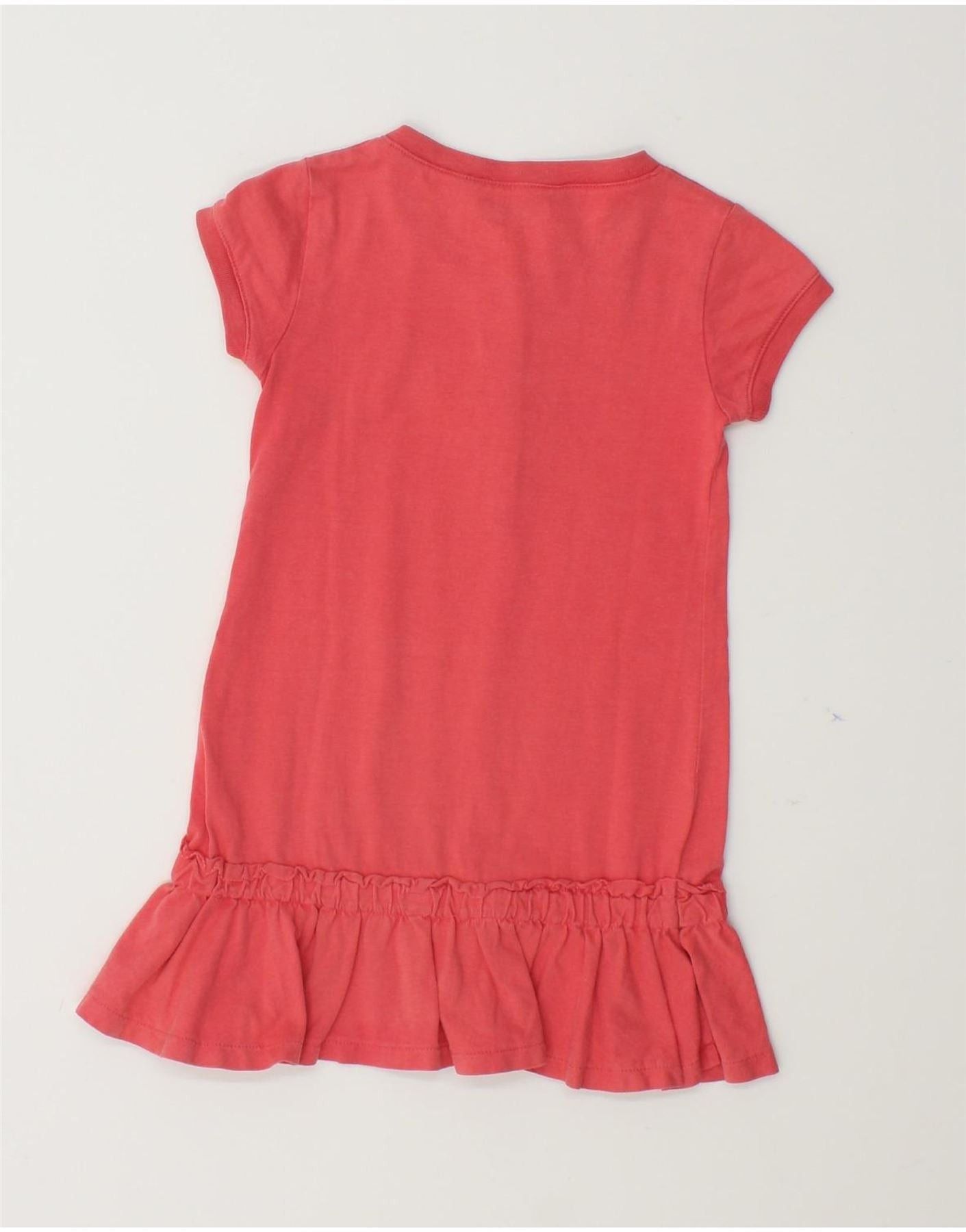 Ralph Lauren Girls T-Shirt Dress 3-4 Years Pink Cotton Size XXS / US 00 / IT 34 - 2 Thumbnail