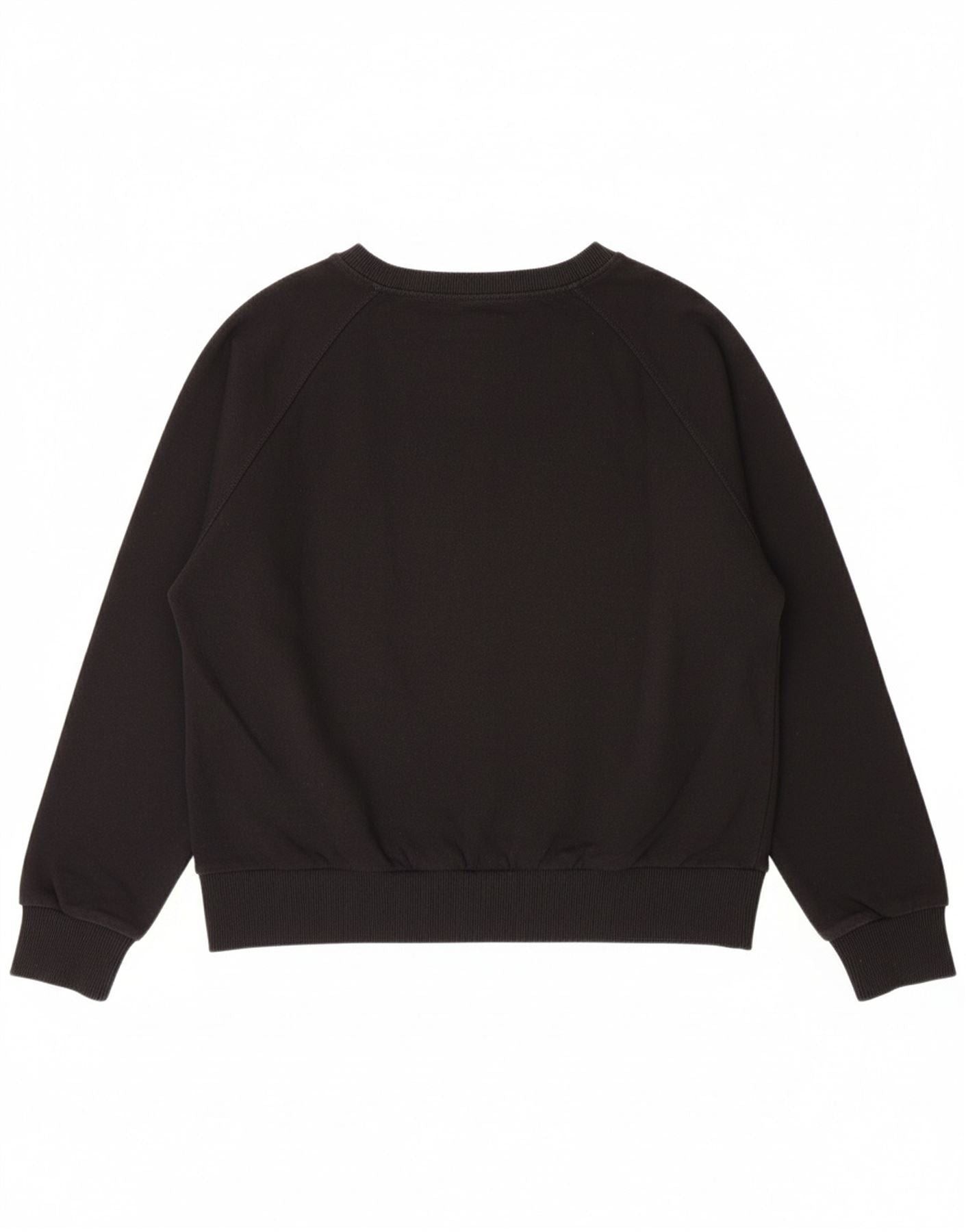 Diesel Womens Graphic Sweatshirt Jumper UK 14 Medium Black Floral C Size M / US 6-8 / IT 42-44 - 2 Thumbnail
