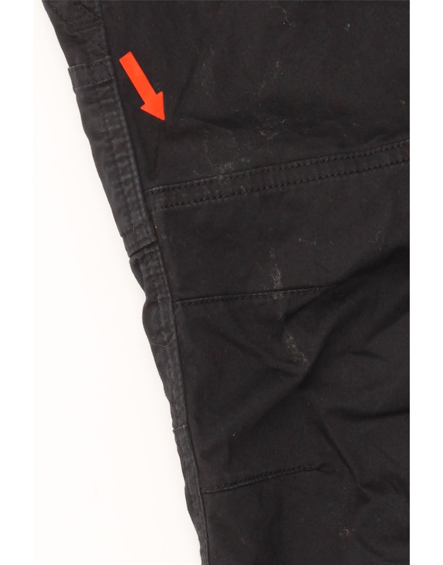 Diesel Girls High Waist Loose Fit Cargo Trousers 9-10 Years W25 L24 Size 28" / US 6 / IT 42 - 3 Thumbnail