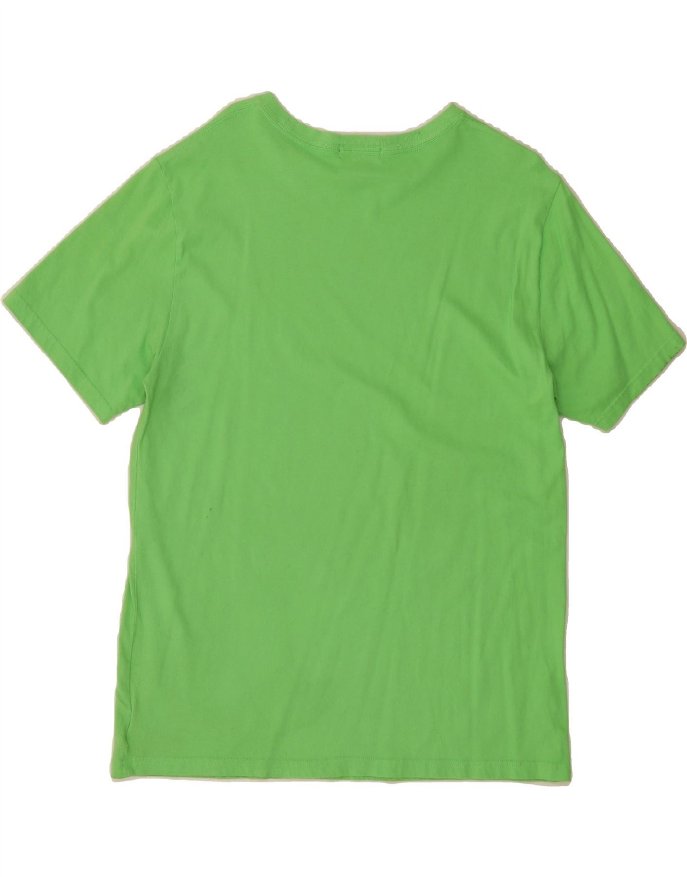 Polo Ralph Lauren Boys T-Shirt Top 15-16 Years XL Green Cotton Size M / US 6-8 / IT 42-44 - 2 Thumbnail