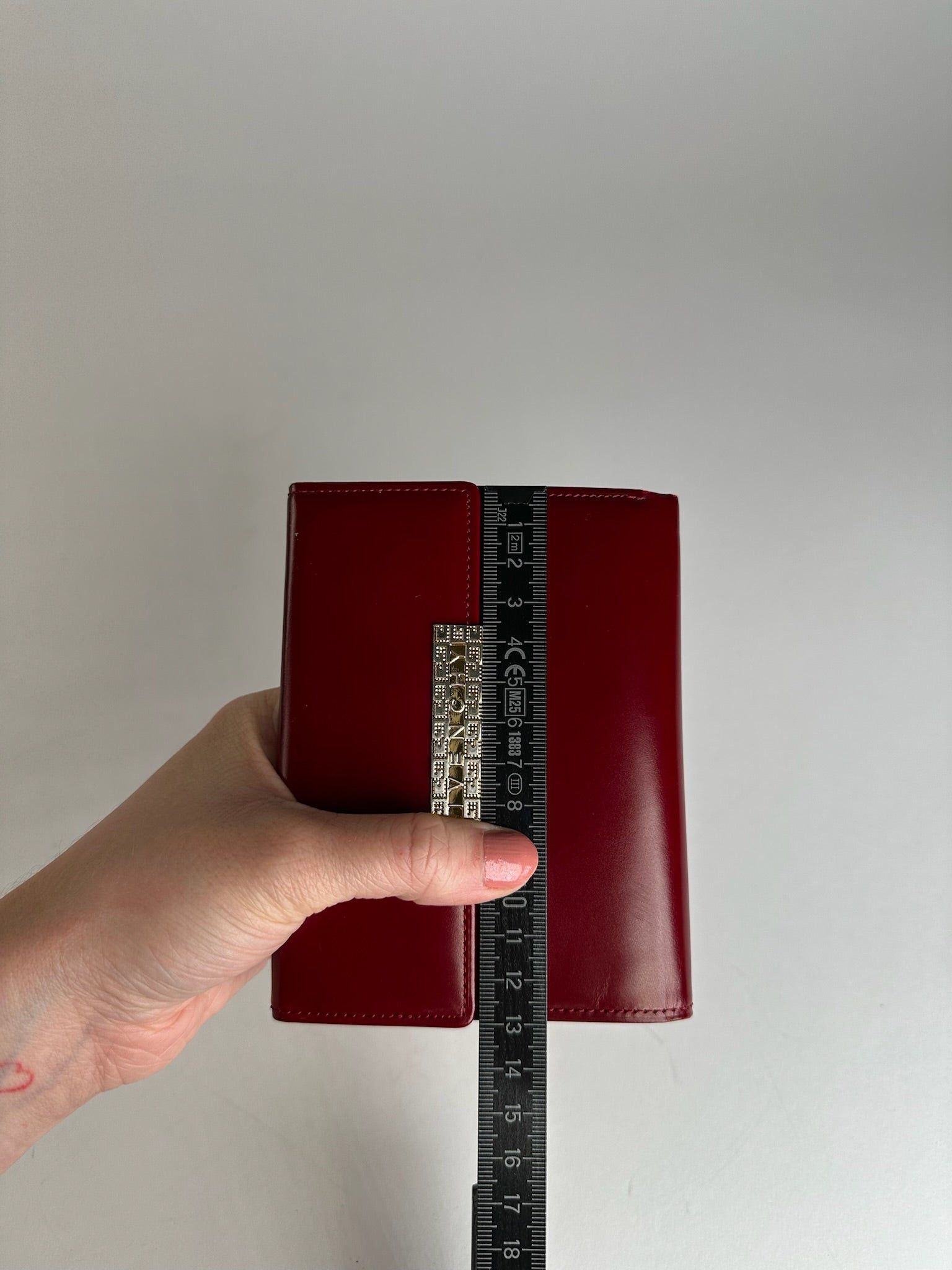 Givenchy Vintage Patent Leather Wallet Red Size ONE SIZE - 10 Thumbnail