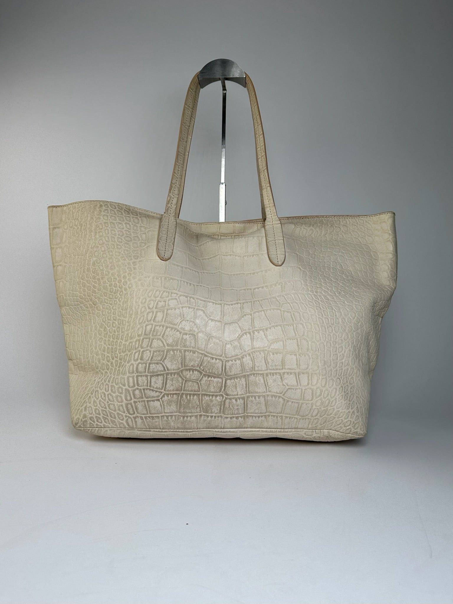 Emilio Pucci Vintage Crocodile Emblossed Leather Tote Bag Size ONE SIZE - 10 Thumbnail