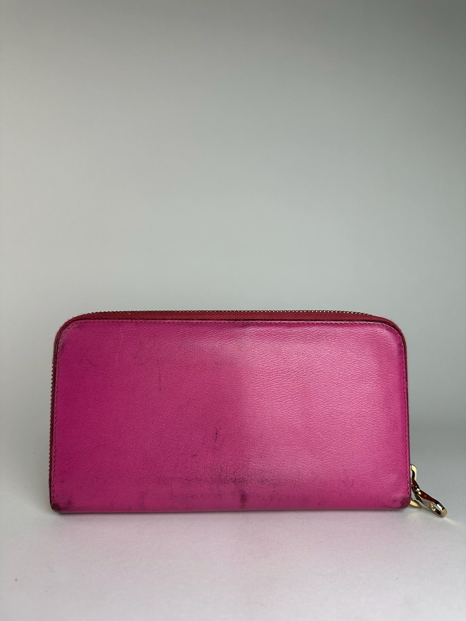 Loewe Vintage Madrid Leather Wallet Pink Size ONE SIZE - 2 Thumbnail