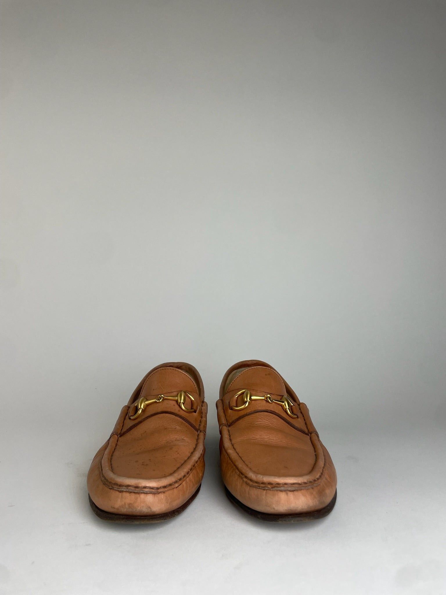 Gucci Vintage Horsebit Leather Loafer Brown Size US 5 / IT 35 - 9 Thumbnail