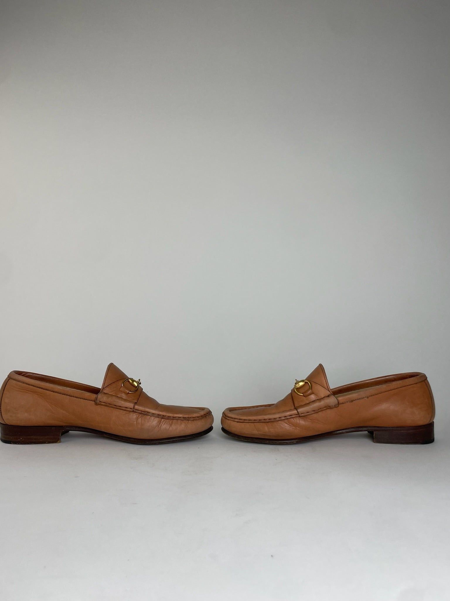 Gucci Vintage Horsebit Leather Loafer Brown Size US 5 / IT 35 - 4 Thumbnail