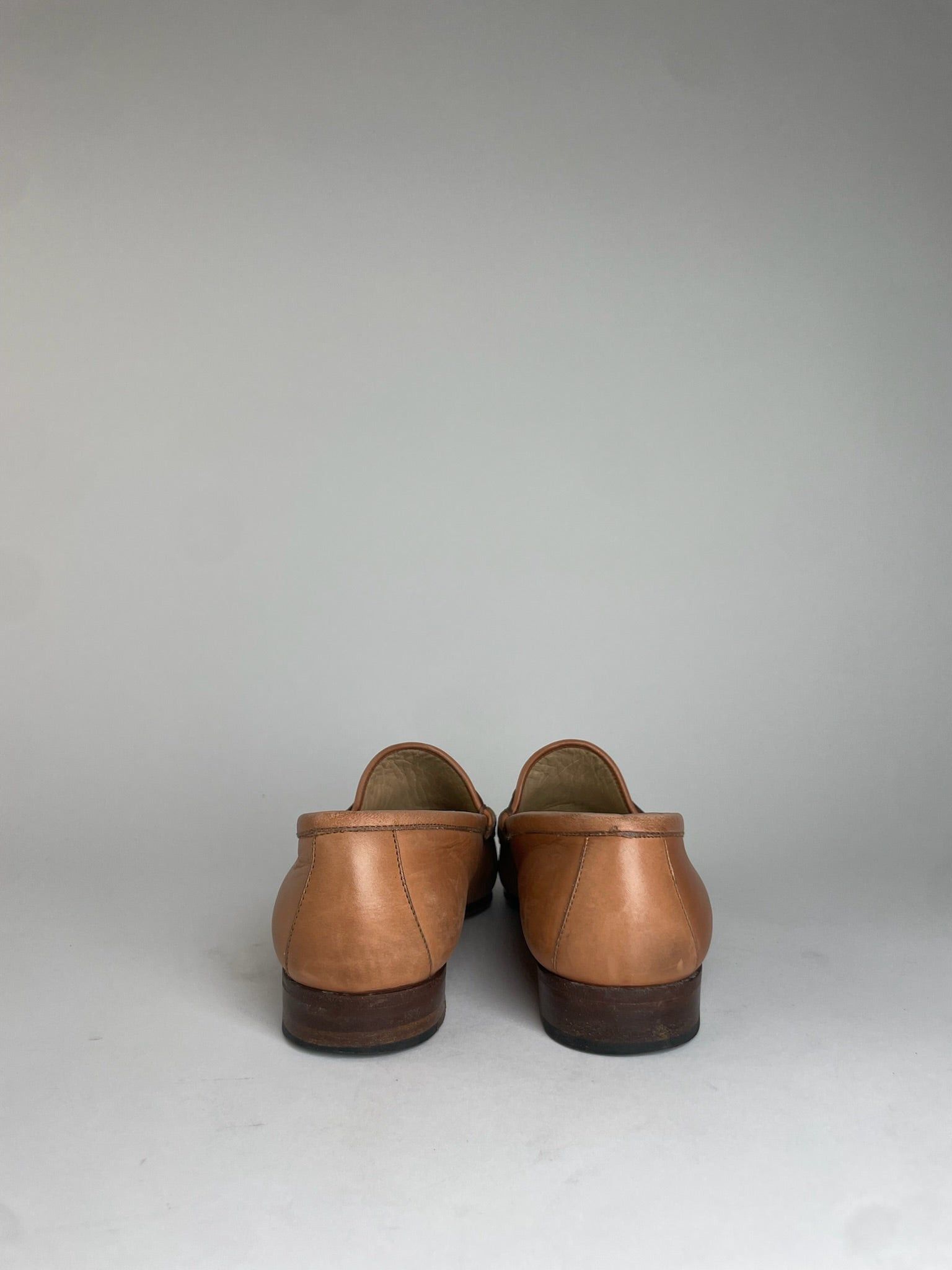 Gucci Vintage Horsebit Leather Loafer Brown Size US 5 / IT 35 - 8 Thumbnail
