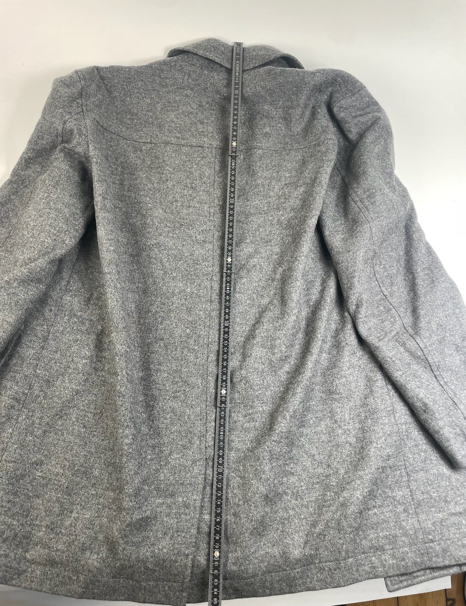 Givenchy Vintage Wool Coat Grey Size US M / EU 48-50 / 2 - 8 Thumbnail