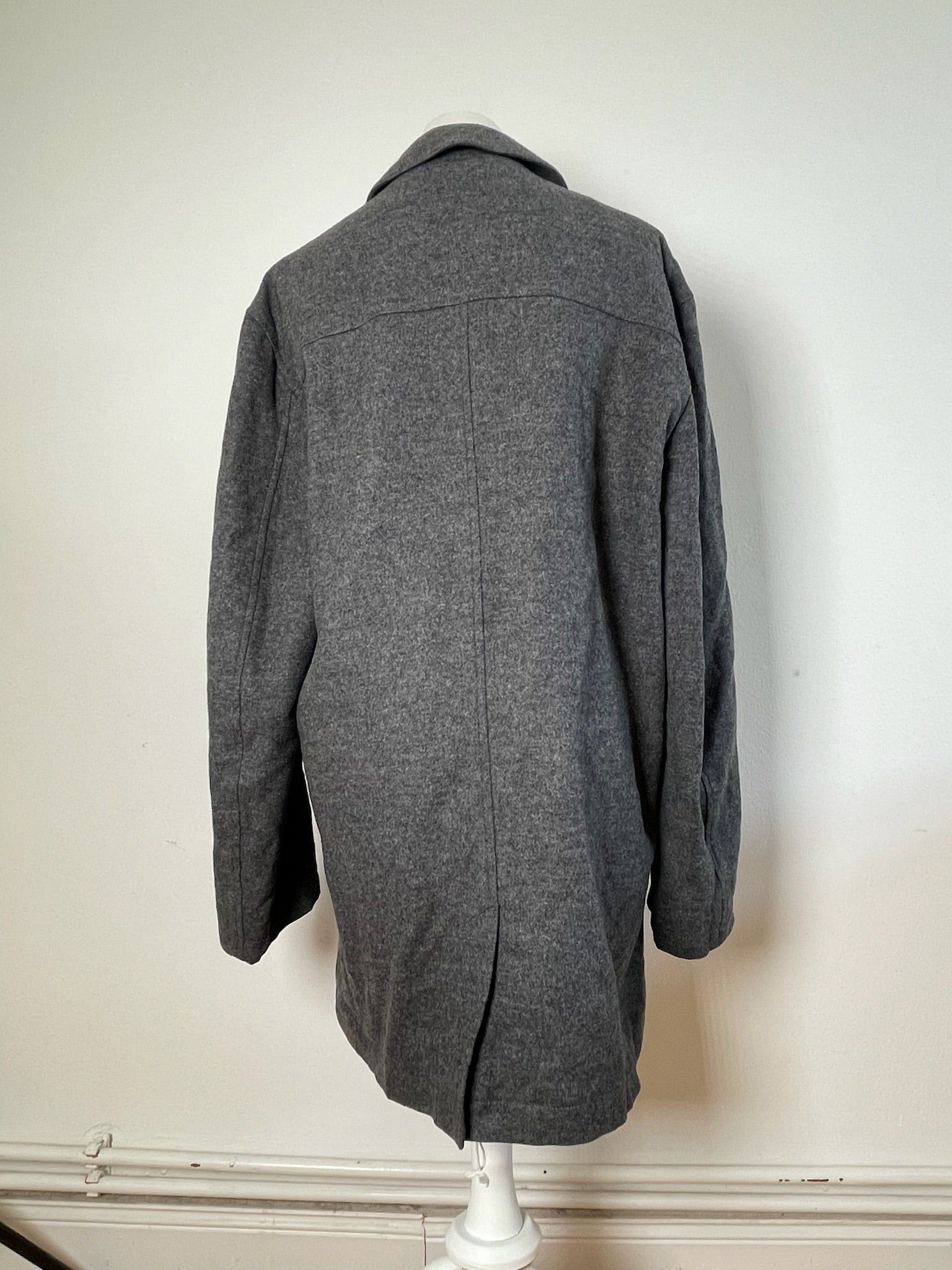Givenchy Vintage Wool Coat Grey Size US M / EU 48-50 / 2 - 3 Thumbnail