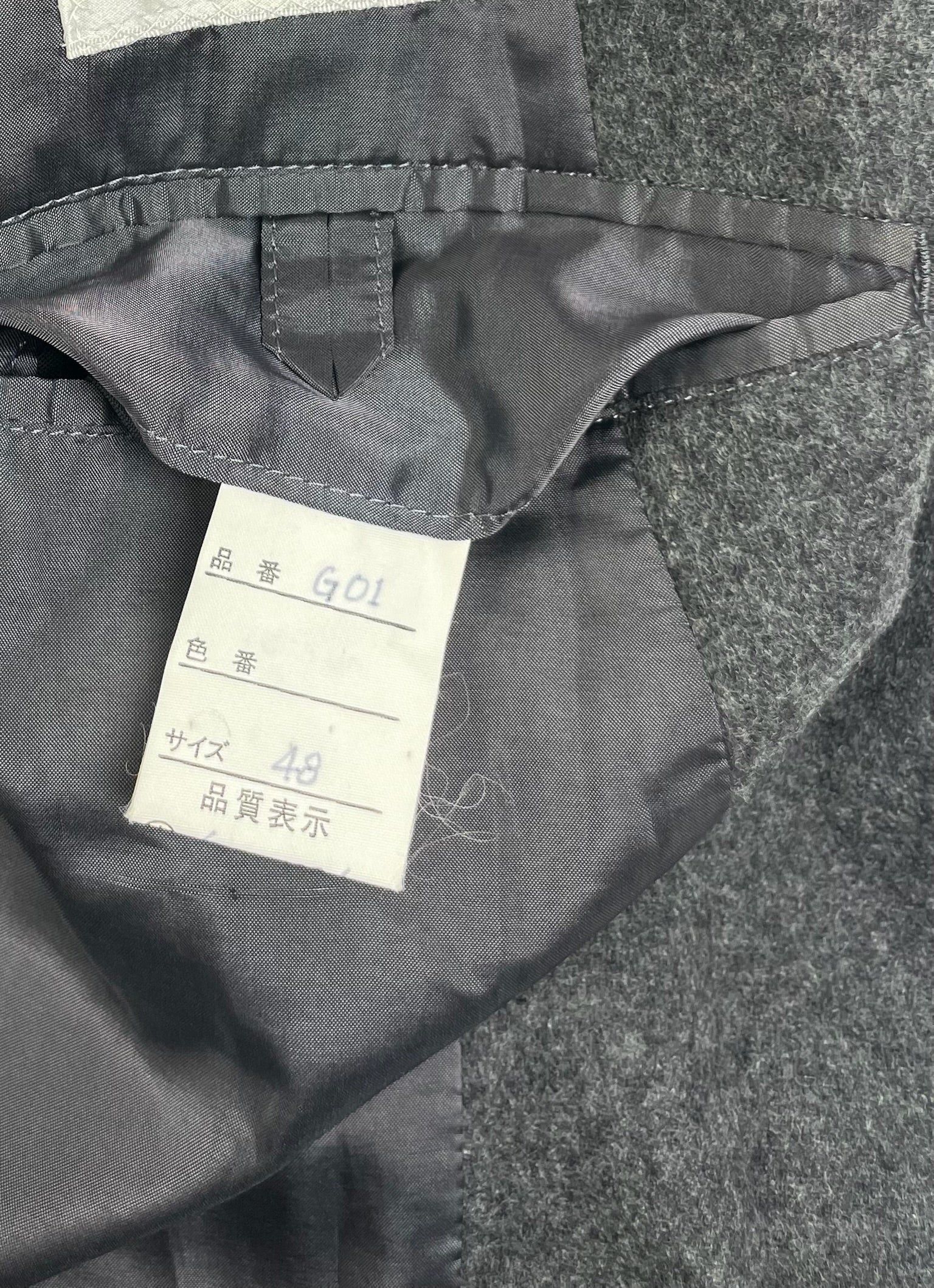 Givenchy Vintage Wool Coat Grey Size US M / EU 48-50 / 2 - 6 Thumbnail