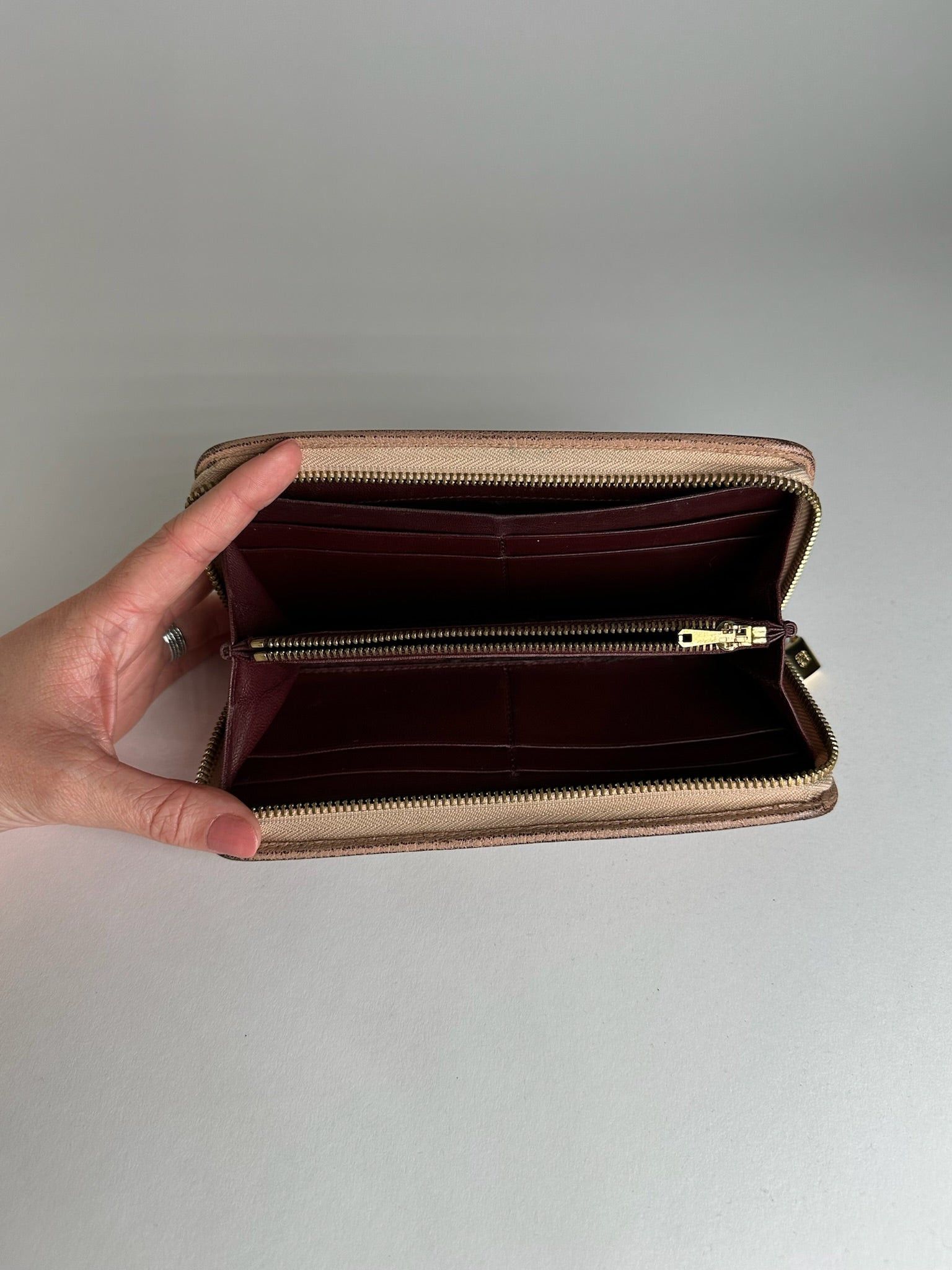 Loewe Vintage Madrid Leather Wallet Brown Size ONE SIZE - 6 Thumbnail