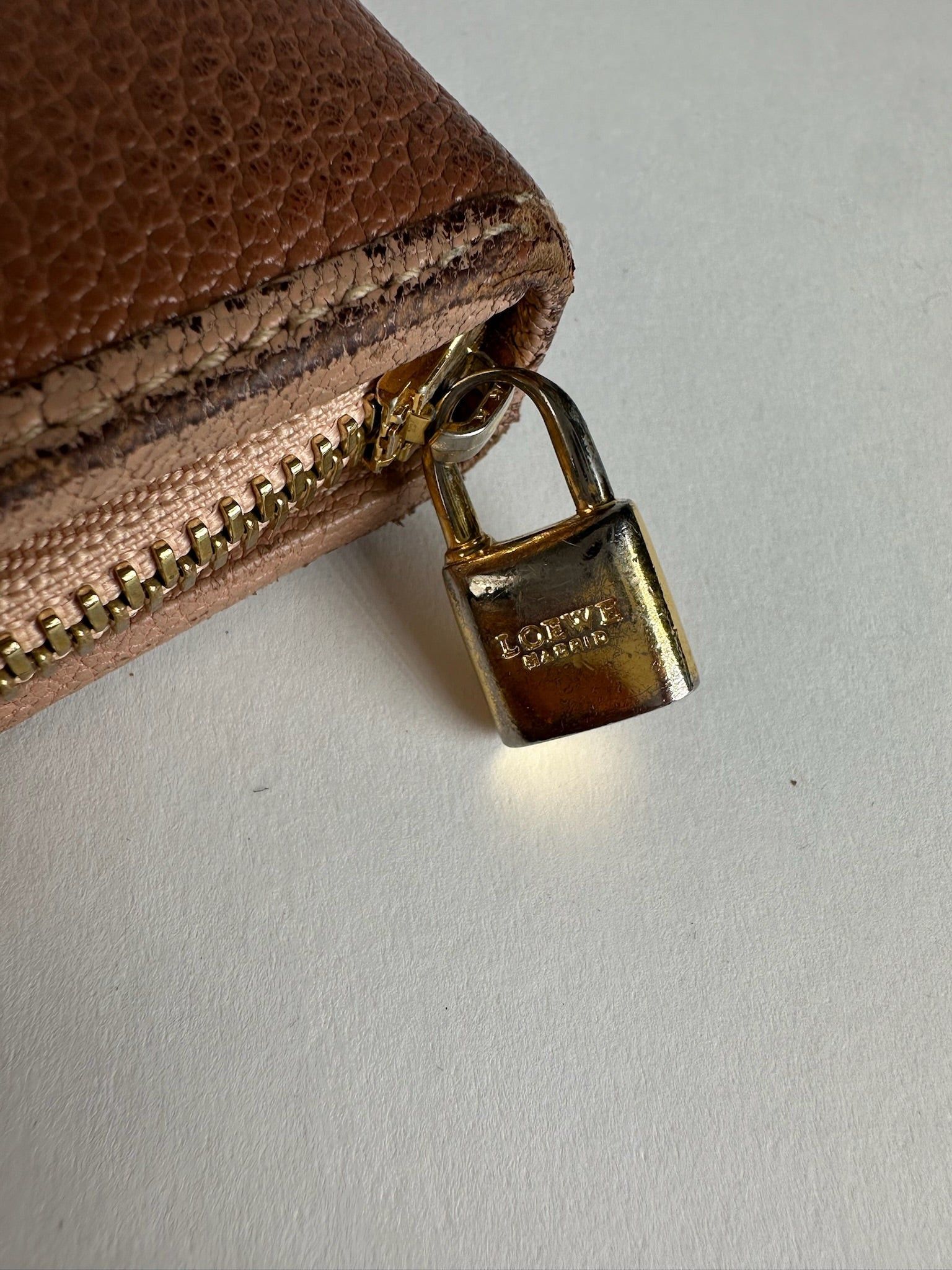 Loewe Vintage Madrid Leather Wallet Brown Size ONE SIZE - 8 Thumbnail