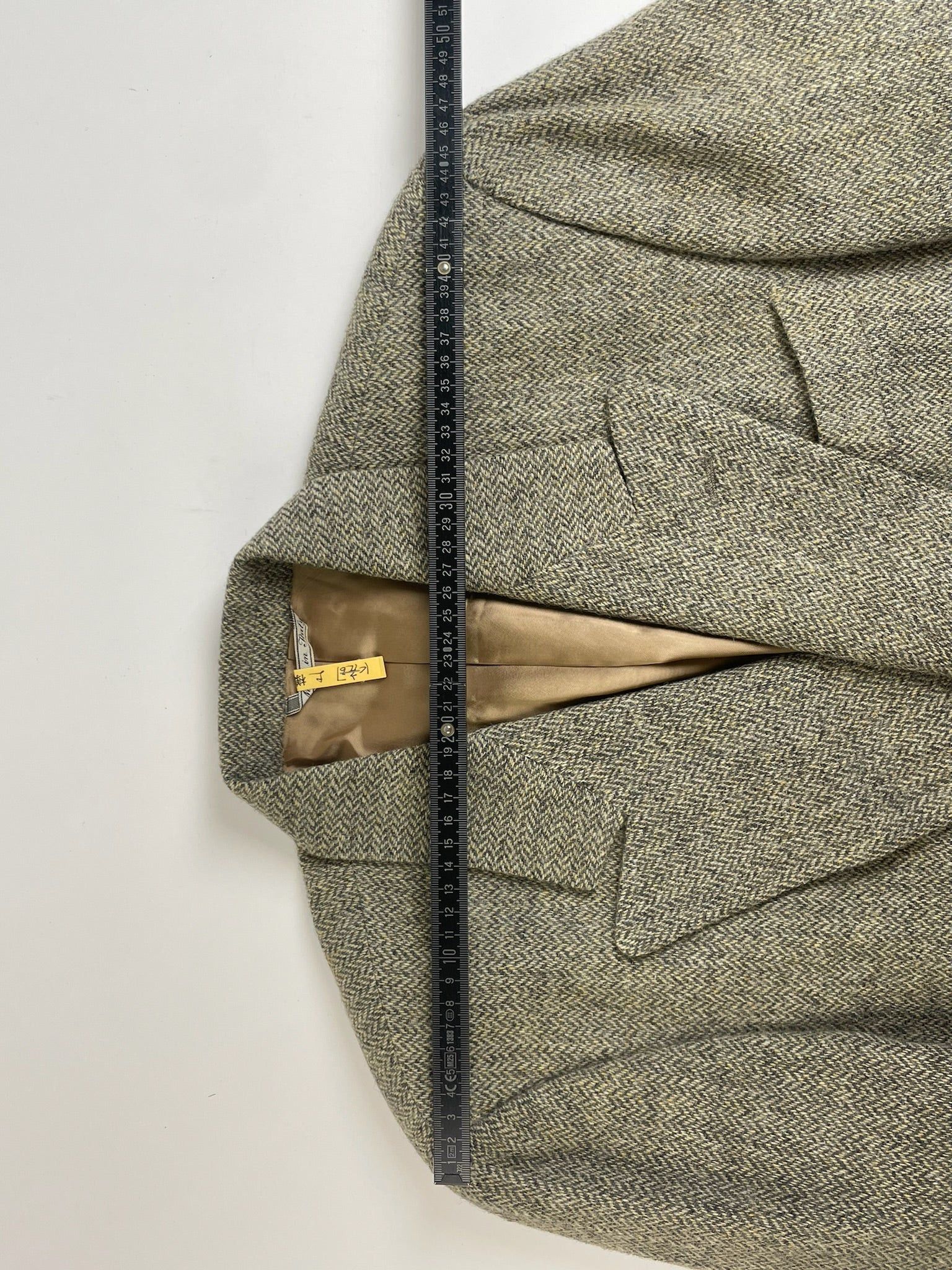 Fendi Vintage wool blazer / short coat brown grey Size M / US 6-8 / IT 42-44 - 12 Thumbnail