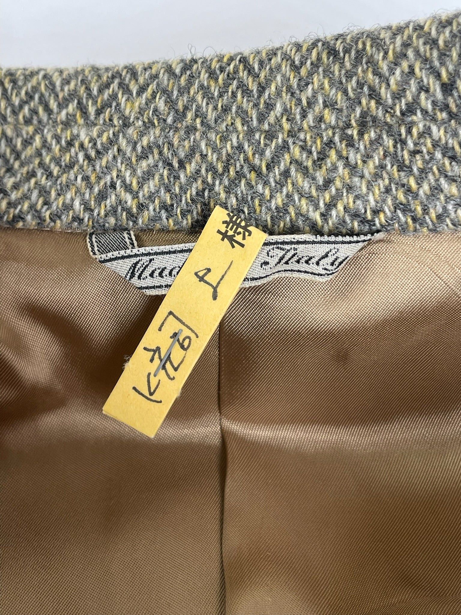Fendi Vintage wool blazer / short coat brown grey Size M / US 6-8 / IT 42-44 - 8 Thumbnail