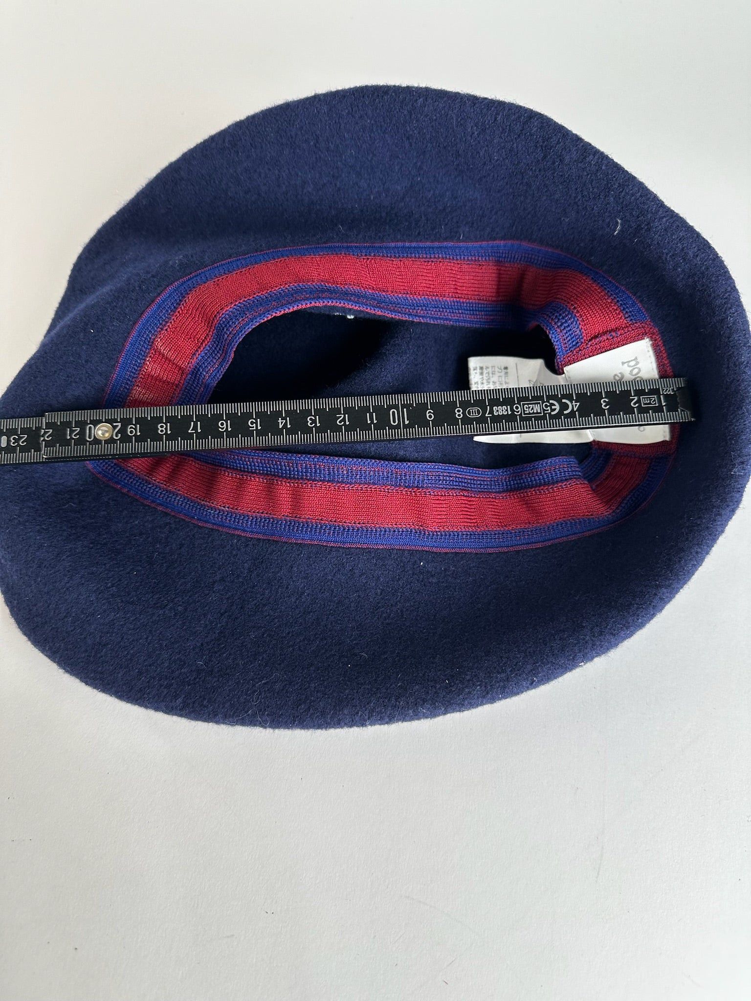 Vivienne Westwood Vintage Wool Bucket Hat Navy M Size ONE SIZE - 6 Thumbnail