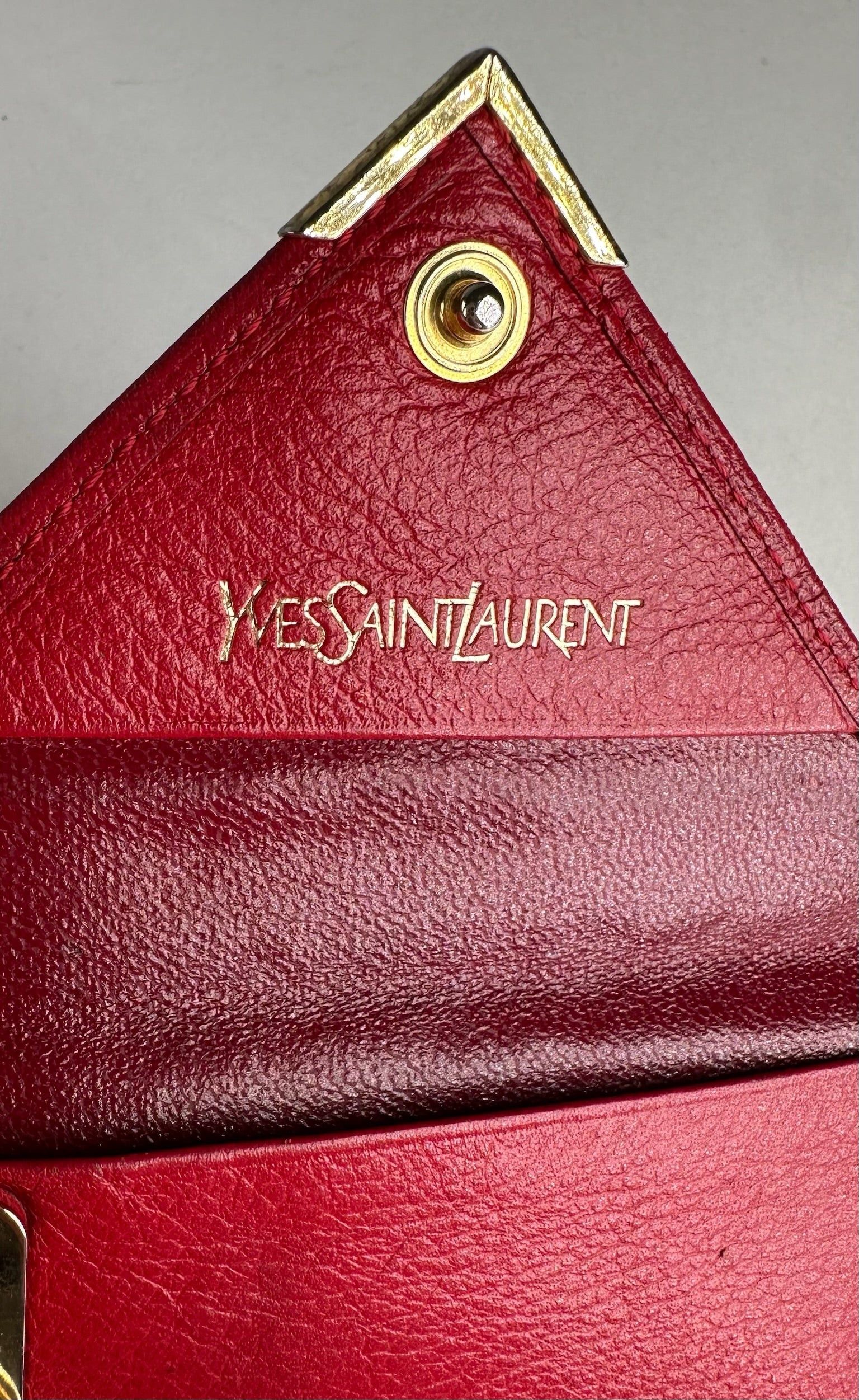 Other Vintage Yves Saint Laurent Leather Card Holder \ Key Holder Size ONE SIZE - 4 Thumbnail
