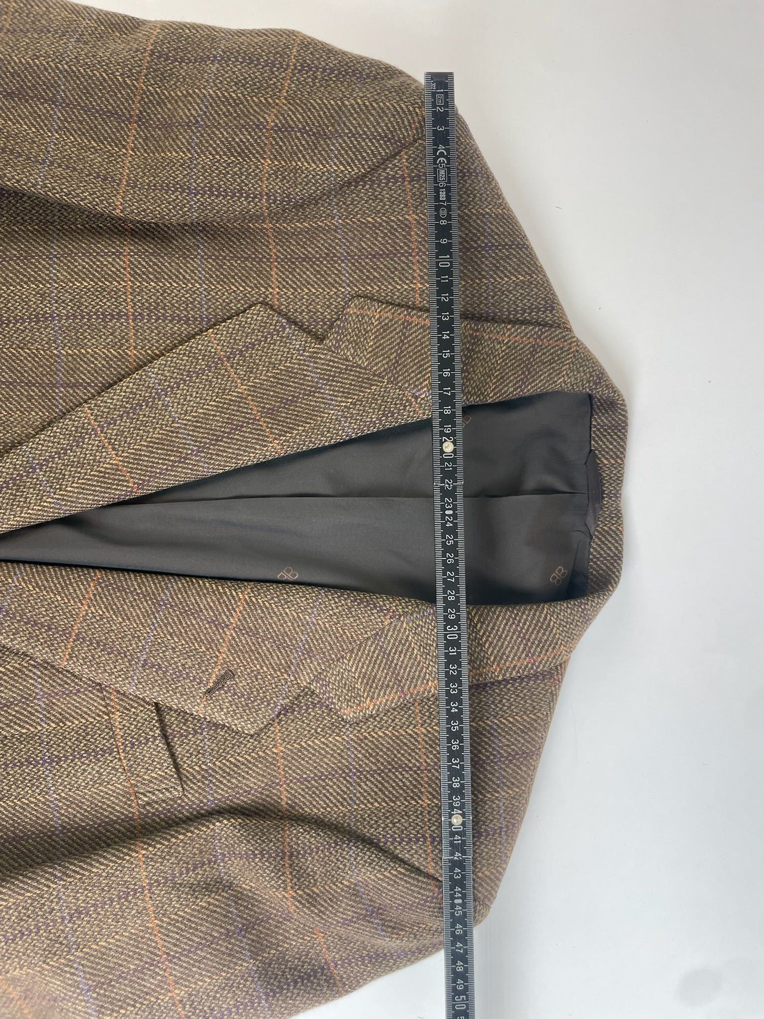 Balenciaga Vintage Wool Blazer Brown Size M / US 6-8 / IT 42-44 - 7 Thumbnail
