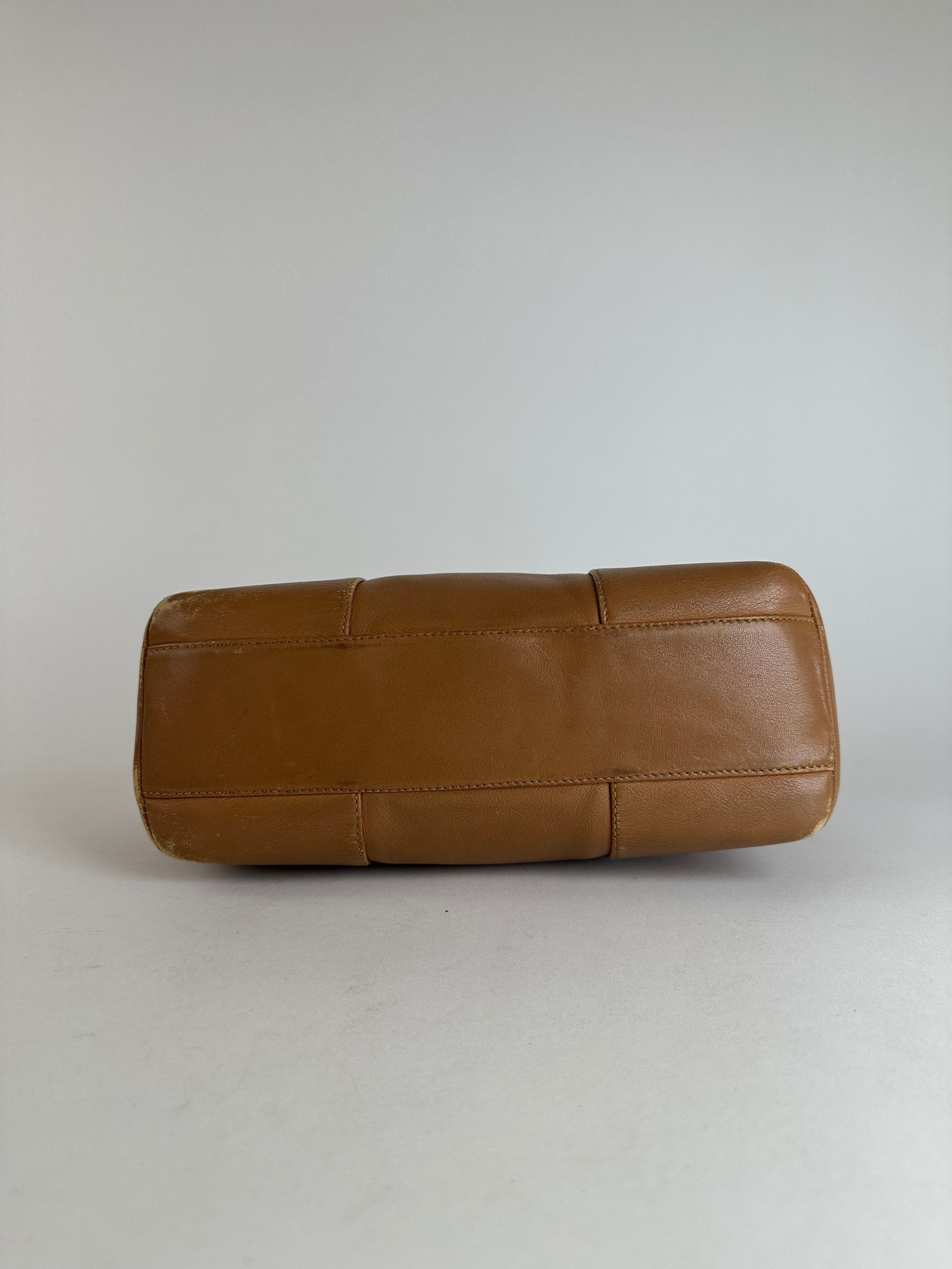 Loewe Vintage Madrid Logo Leather Clutch Brown Size ONE SIZE - 10 Thumbnail