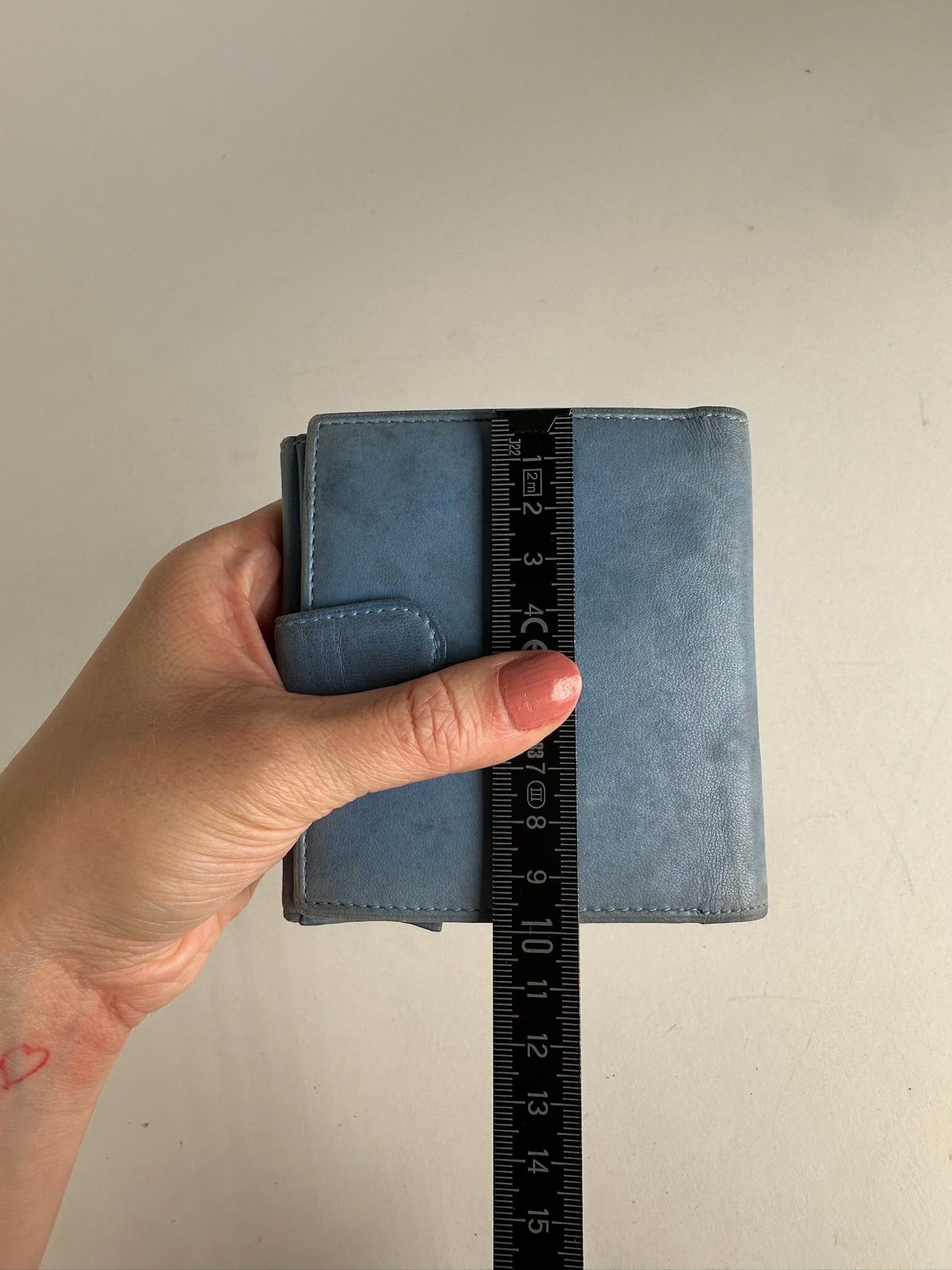 Loewe Vintage Madrid Soft Leather Wallet Blue Size ONE SIZE - 10 Thumbnail