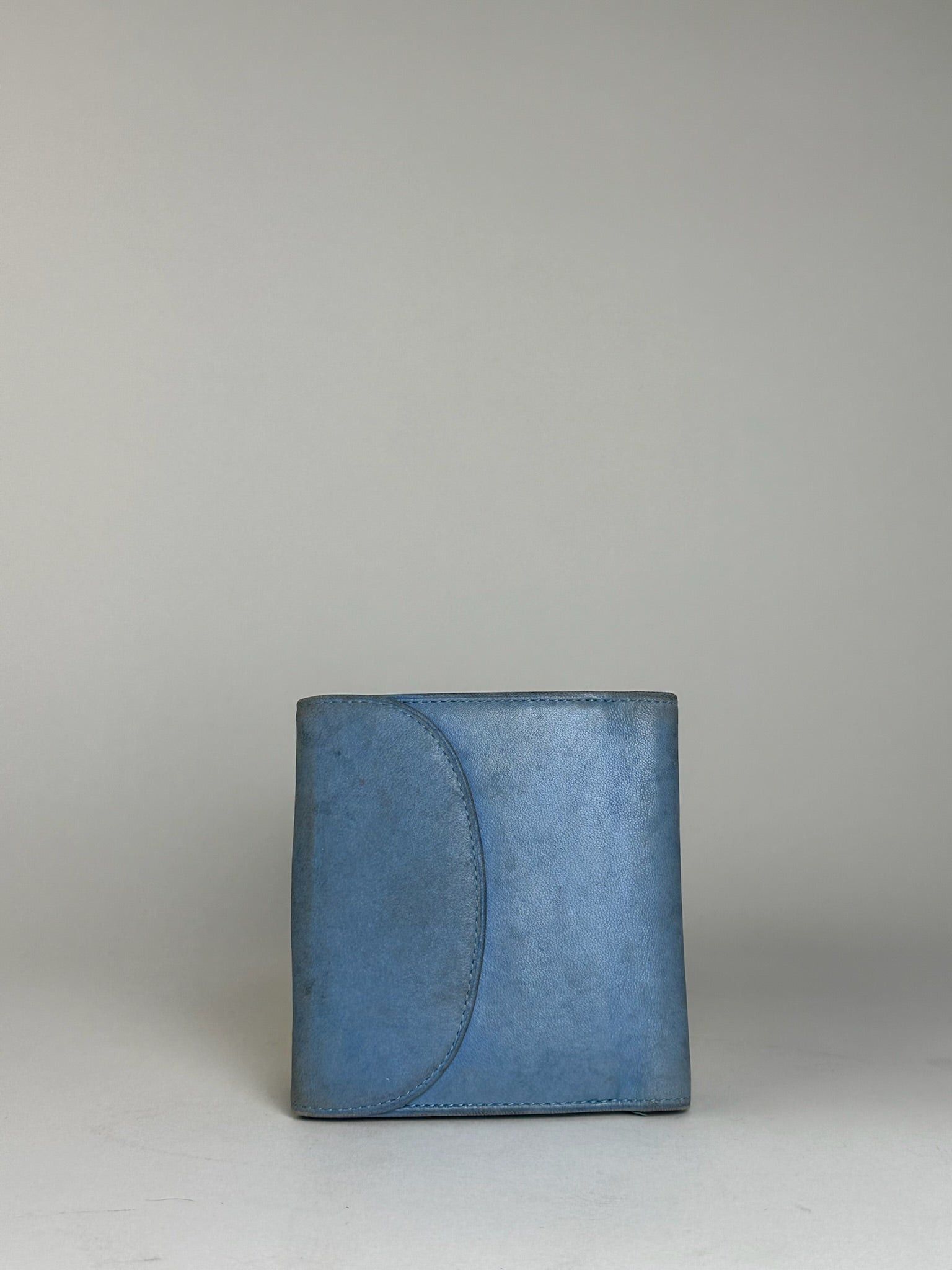 Loewe Vintage Madrid Soft Leather Wallet Blue Size ONE SIZE - 9 Thumbnail