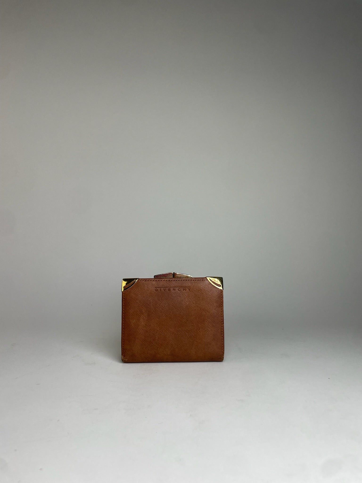 Givenchy Vintage Leather Wallet Brown Size ONE SIZE - 6 Thumbnail