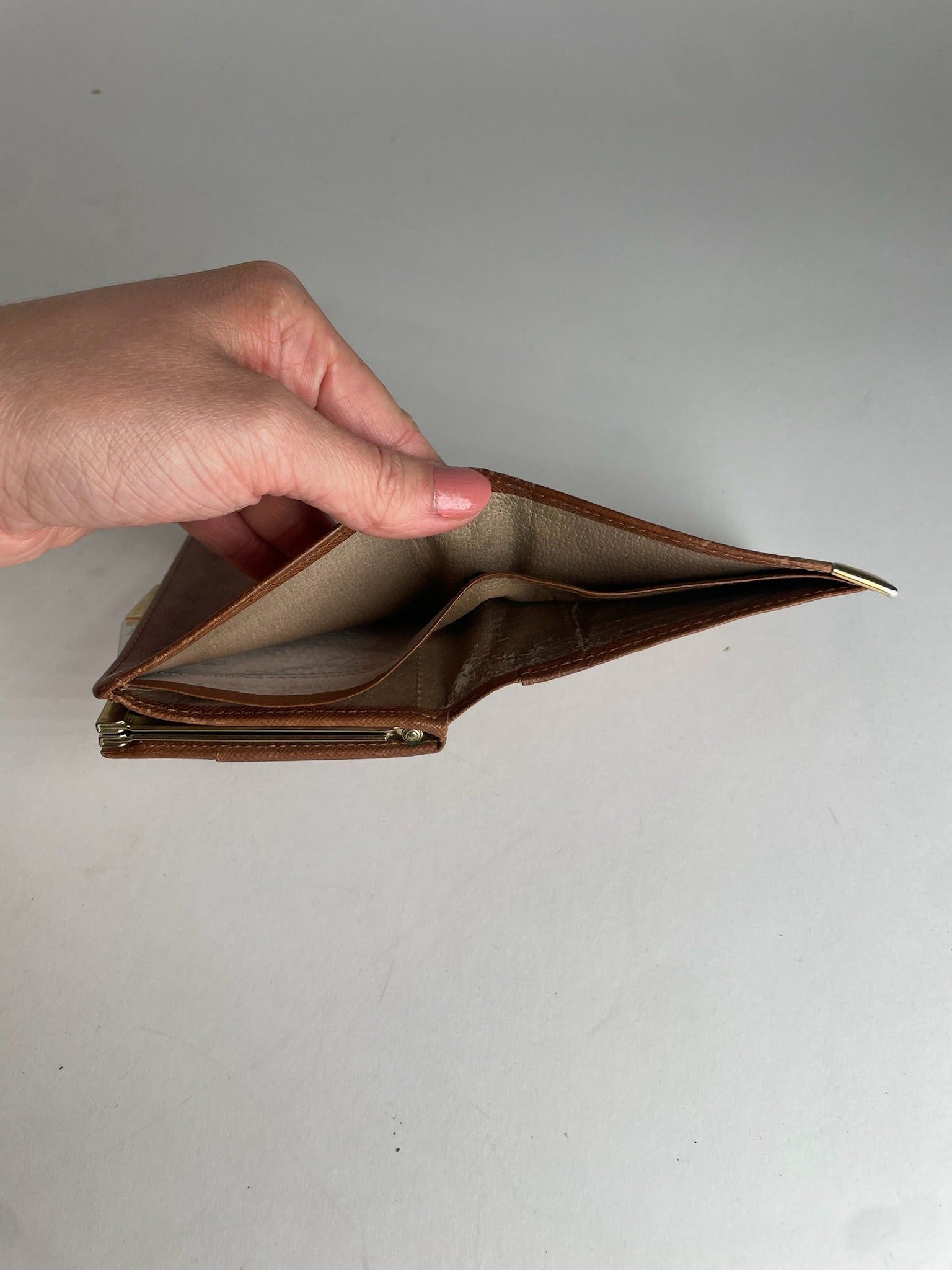 Givenchy Vintage Leather Wallet Brown Size ONE SIZE - 7 Thumbnail