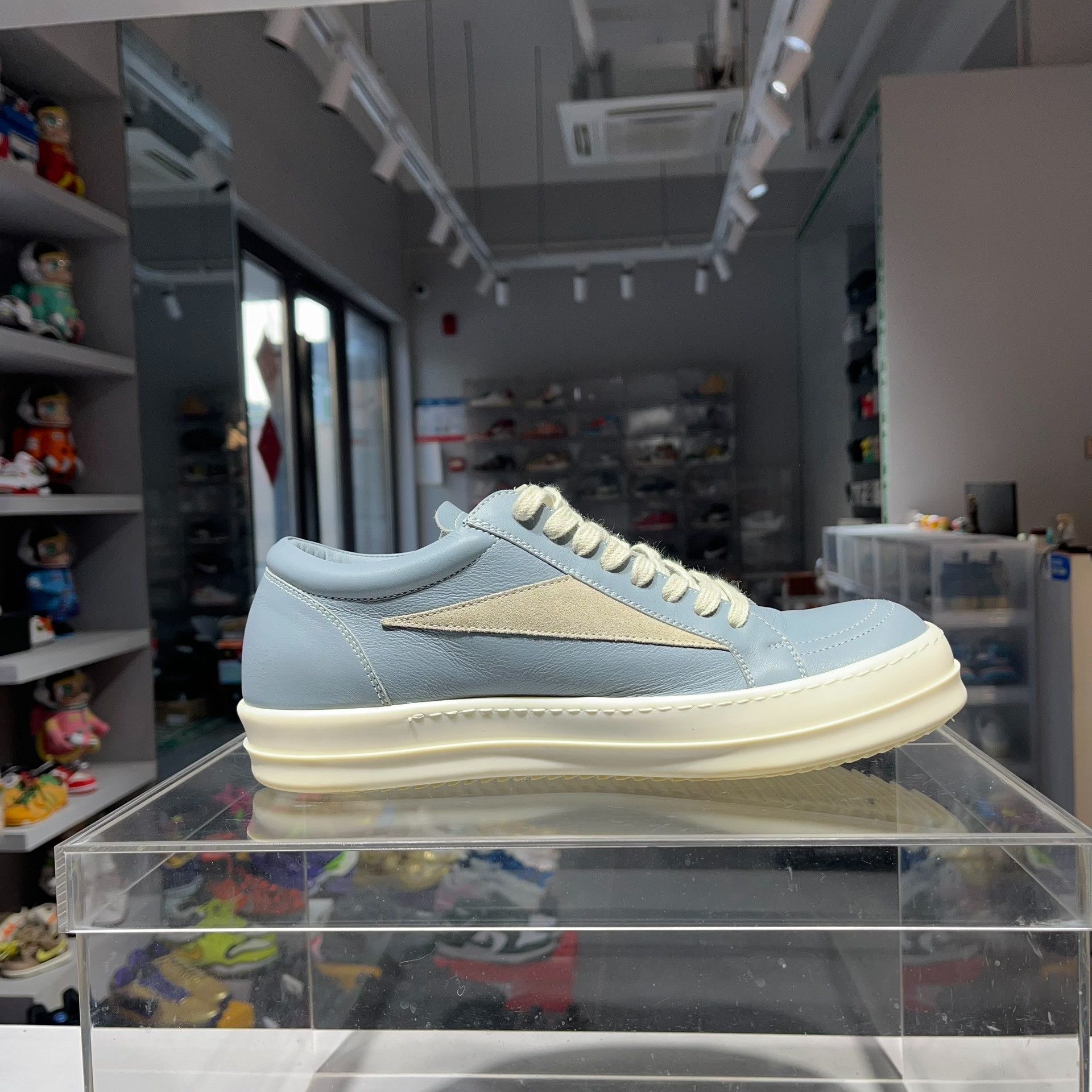 Rick Owens Rick Owens Blue Lowtop Sneakers 42 Men Size US 9 / EU 42 - 3 Thumbnail