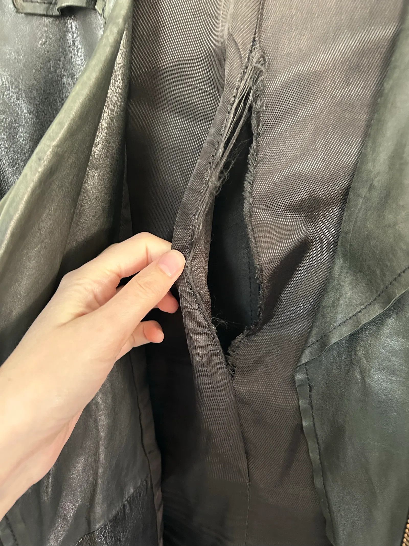 Acne Studios Acne Studios Smith Leather Jacket Size XS / US 0-2 / IT 36-38 - 5 Thumbnail