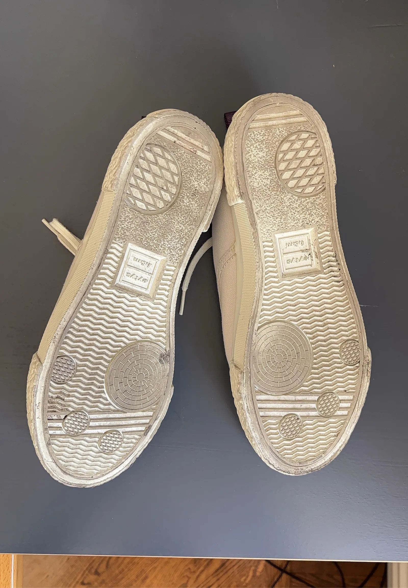 Eytys Eytys x H&M Mother Canvas White Sneakers Size US 9 / IT 39 - 4 Thumbnail