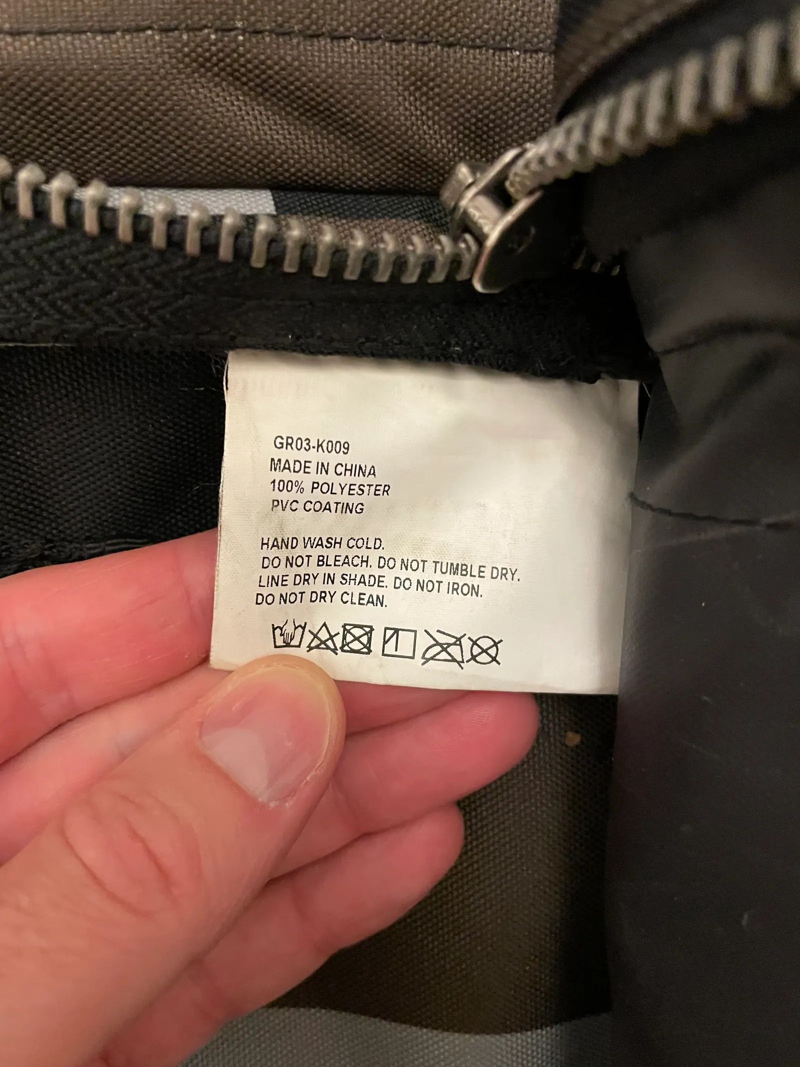 GR-Uniforma Gosha Rubchinskiy GR-Uniforma GR03-K009 Backpack Size ONE SIZE - 3 Thumbnail