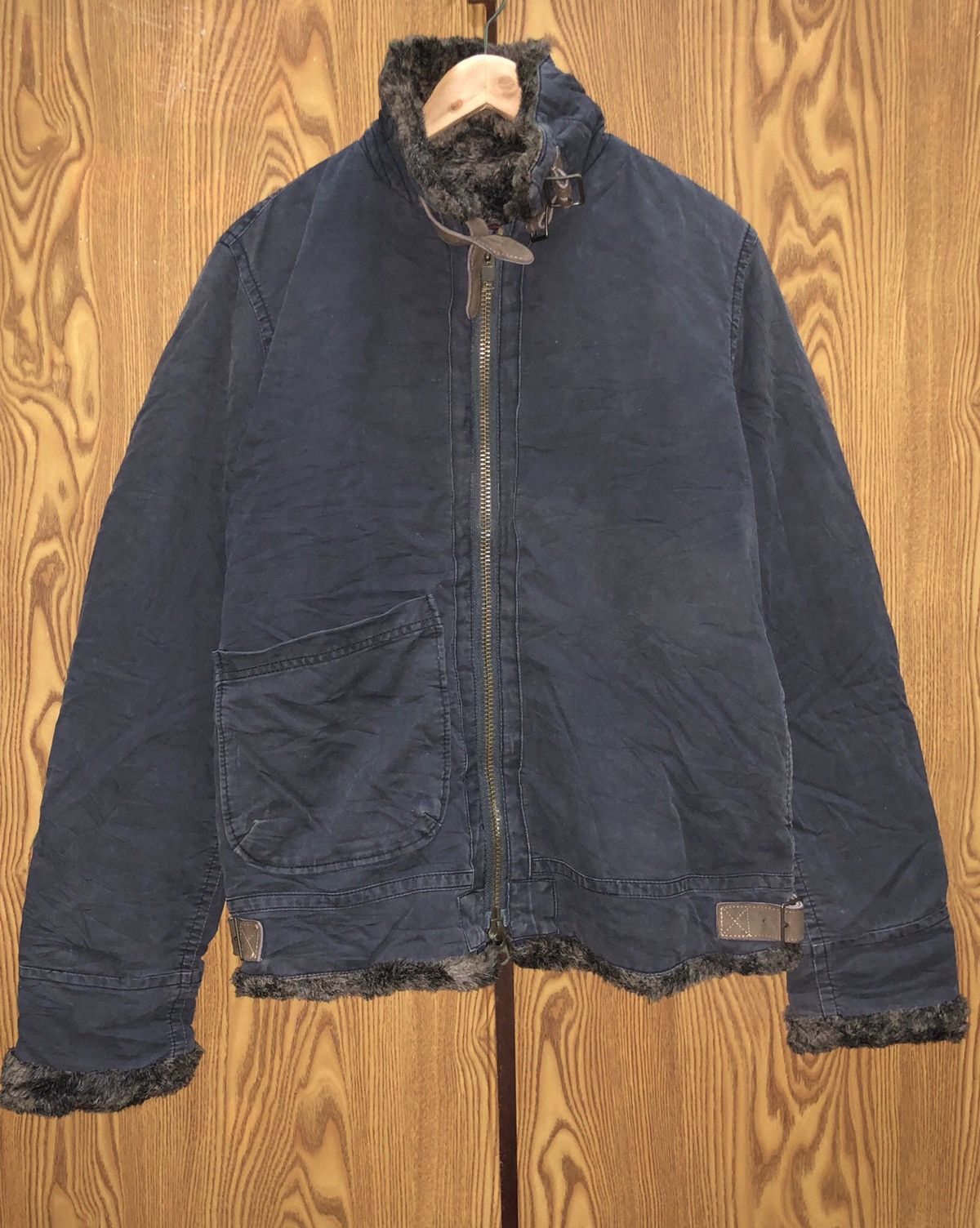 Johnbull Johbull Kojima Japan B3 Style Faux Fur Lined Winter Jacket Size US L / EU 52-54 / 3 - 1 Thumbnail