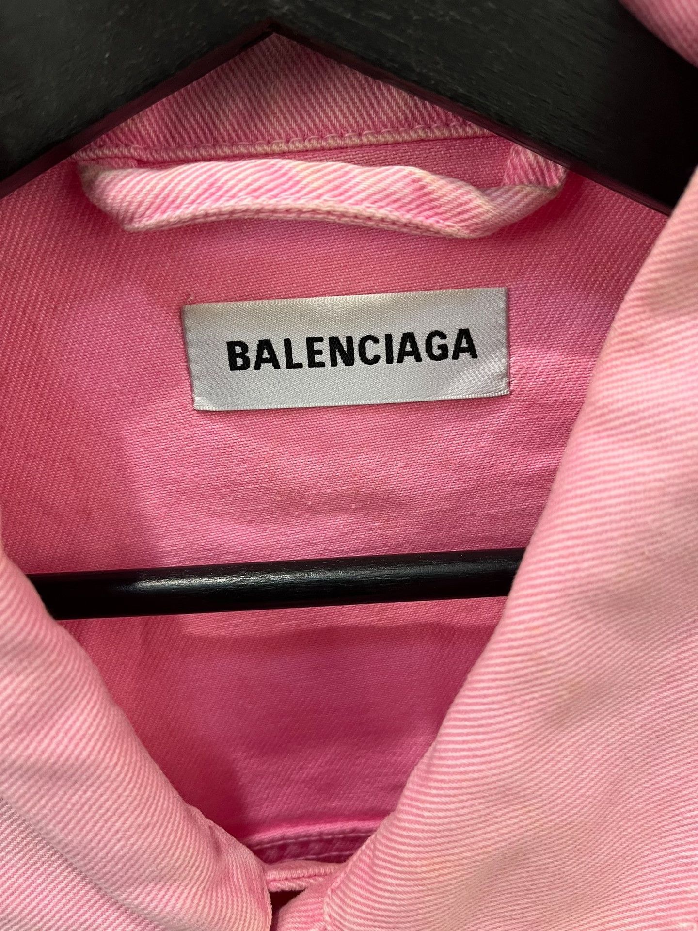 Balenciaga Balenciaga Denim Pink Jacket it_34 Women Size XXS / US 00 / IT 34 - 4 Thumbnail
