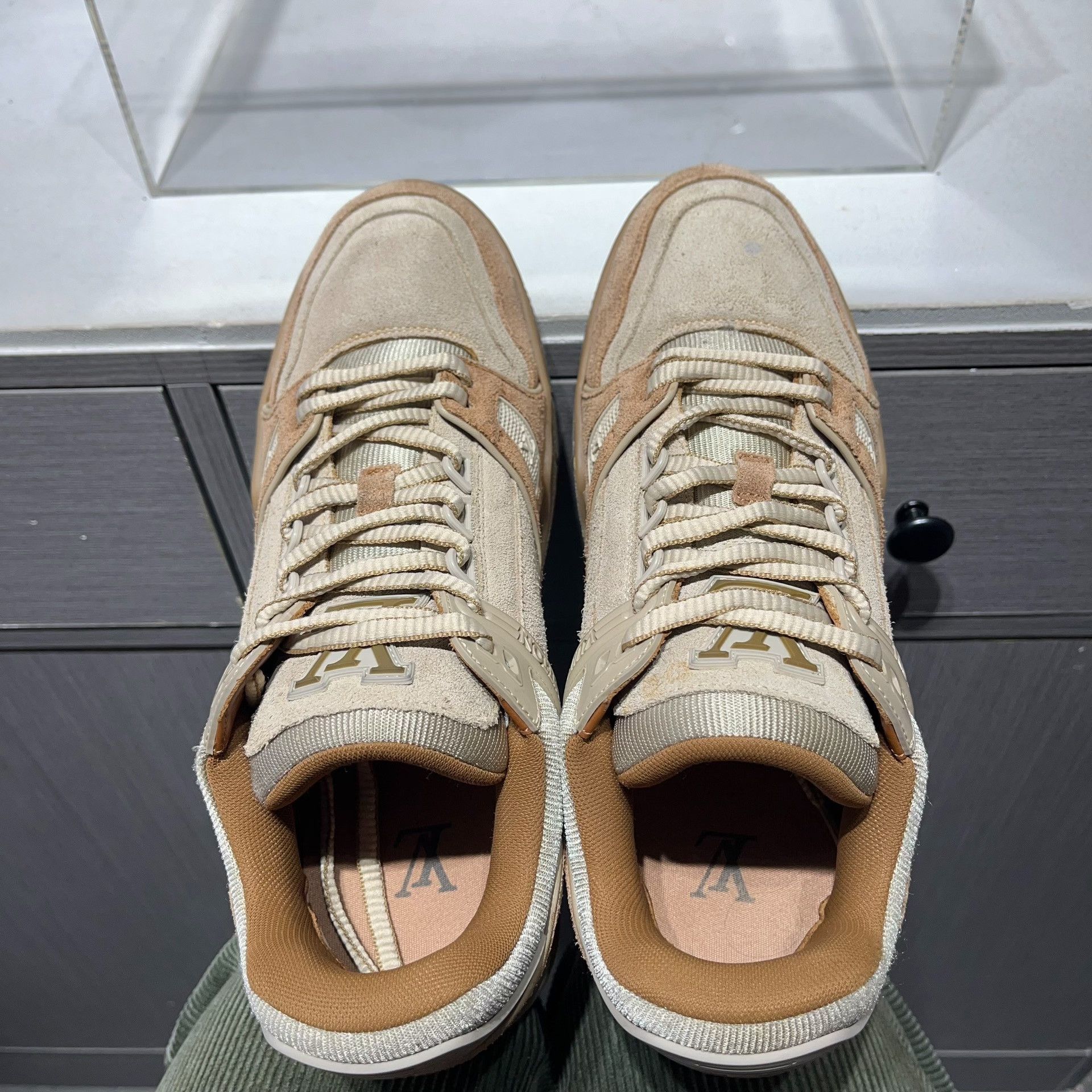 Louis Vuitton Louis Vuitton Training Brown Lowtop Sneakers 8 Men Size US 8 / EU 41 - 8 Thumbnail