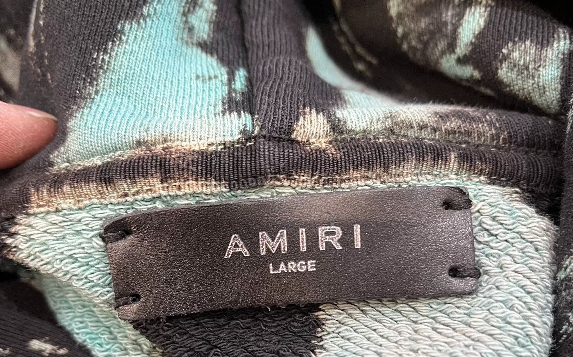 Amiri Amiri Tie-Dye Multi Hoodie l Men Size US L / EU 52-54 / 3 - 3 Thumbnail
