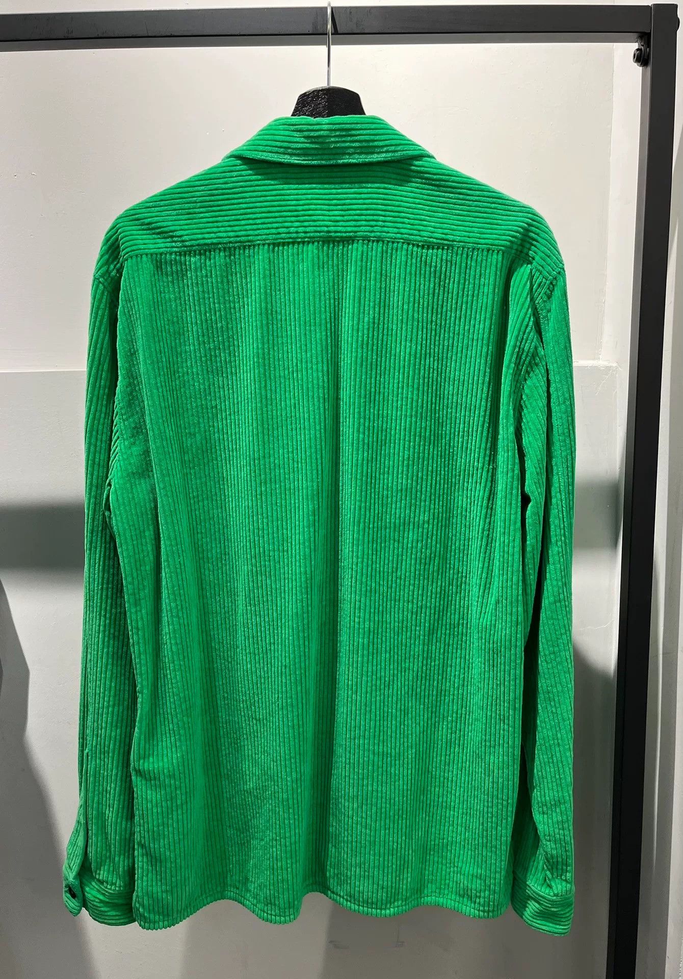 Stone Island Stone Island Corduroy Green Shirt xl Men Size US XL / EU 56 / 4 - 2 Thumbnail