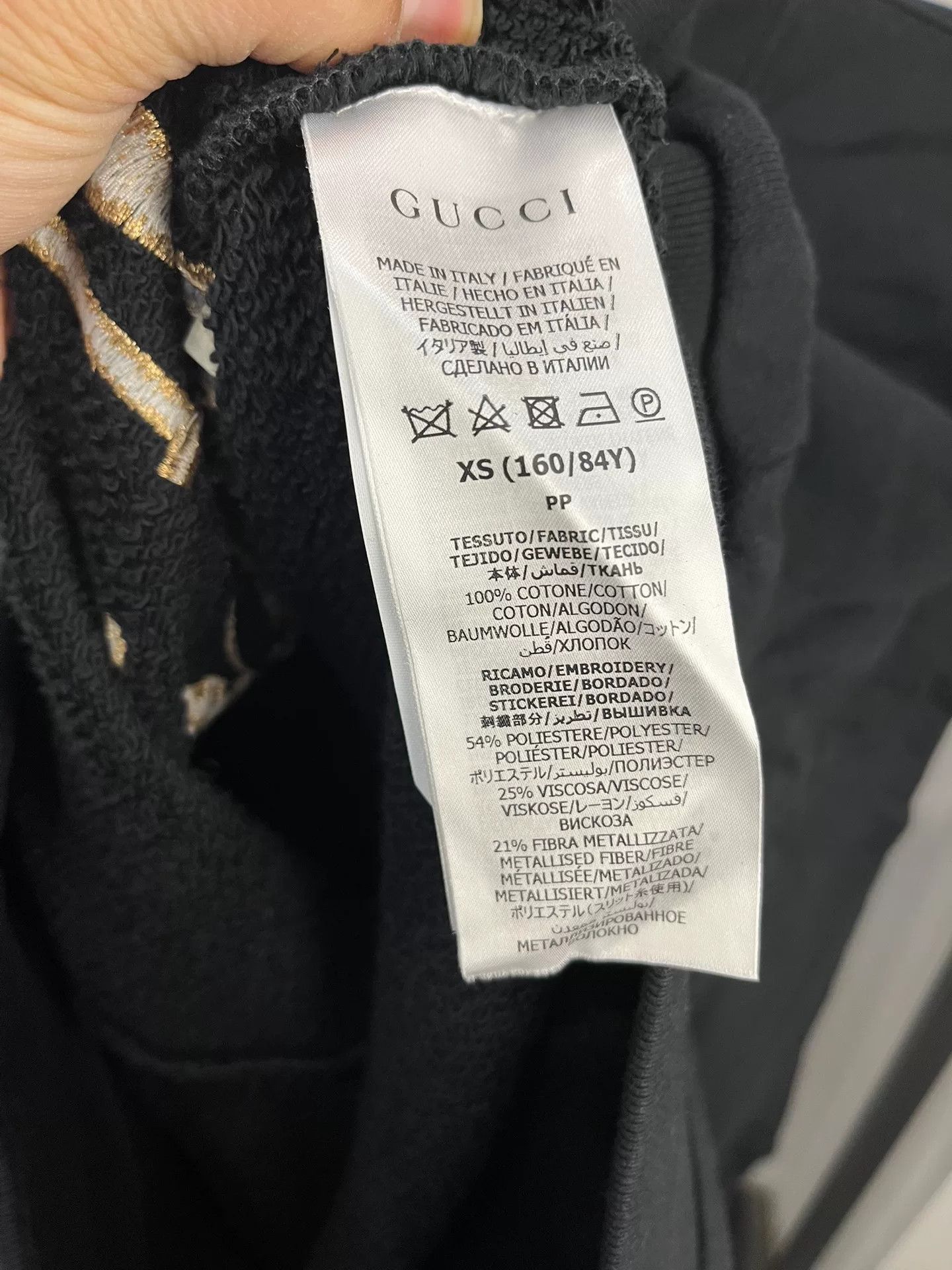 Gucci Gucci Retro Embroidered Hoodie XS Women Size XS / US 0-2 / IT 36-38 - 3 Thumbnail