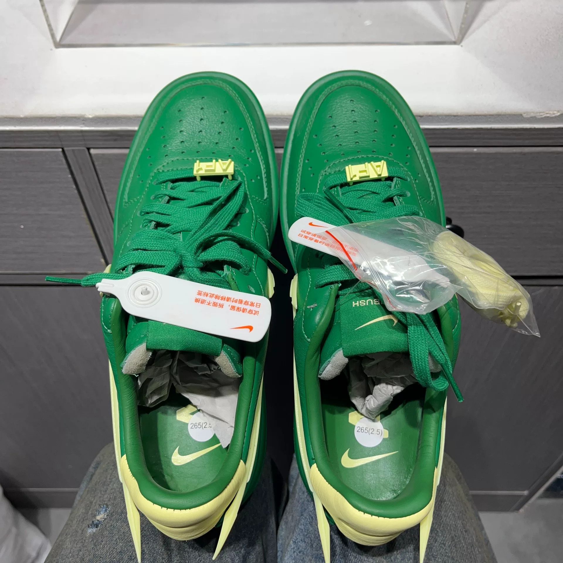 Ambush Design Ambush Design Green Lowtop Sneakers 9 Men Size US 9 / EU 42 - 8 Thumbnail