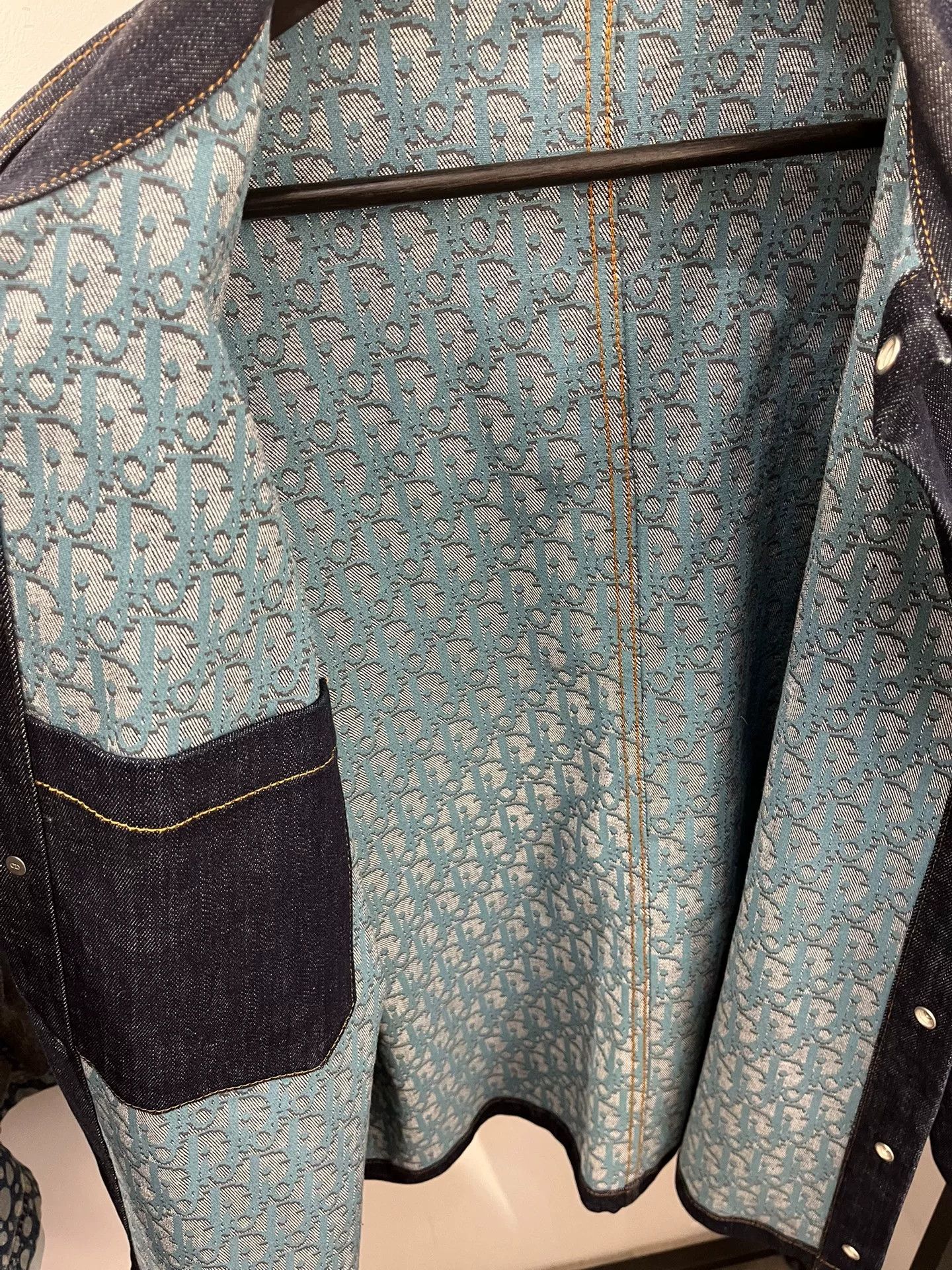Dior Dior Denim Light Jacket l Men Size US L / EU 52-54 / 3 - 3 Thumbnail