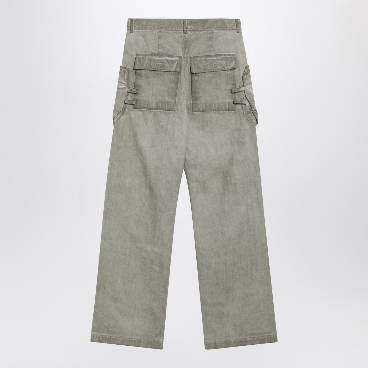 Rick Owens Drkshdw Drkshdw Sand Vintage-Effect Cargo Trousers Size US 31 - 2 Thumbnail