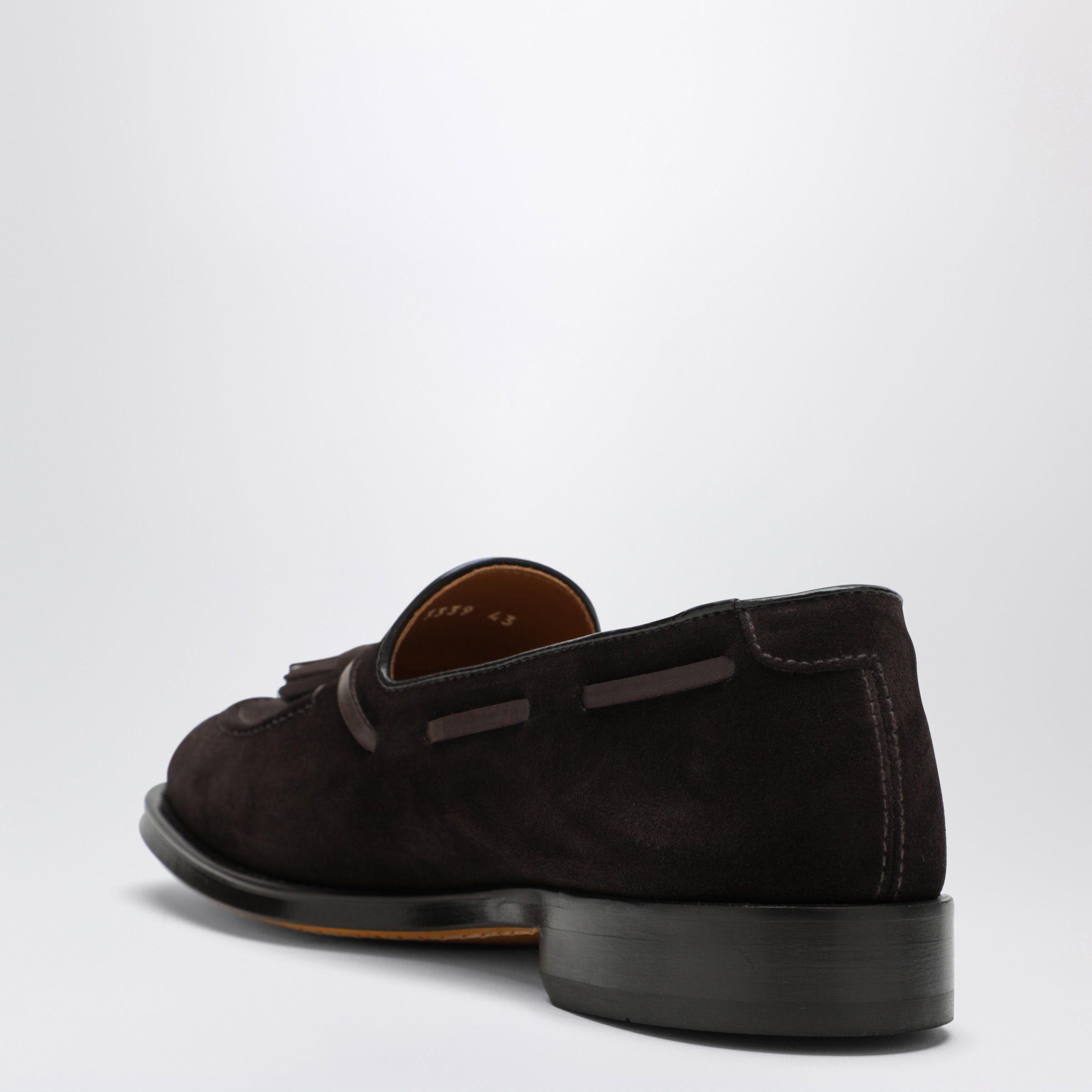 Doucal's Doucal's Brown Suede Tassel Loafers Size US 7 / EU 40 - 2 Thumbnail