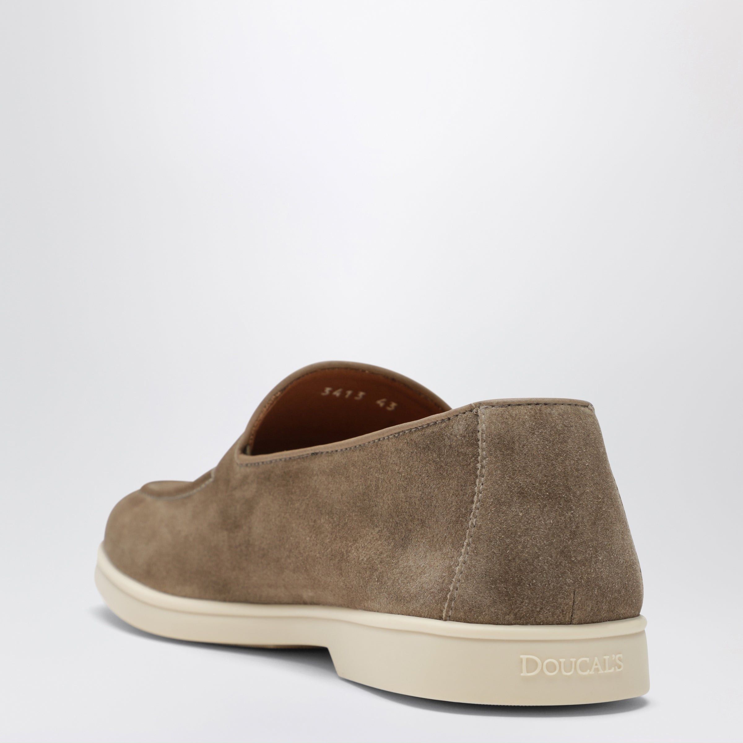 Doucal's Doucal's Beige Suede Loafers Size US 10.5 / EU 43-44 - 2 Thumbnail