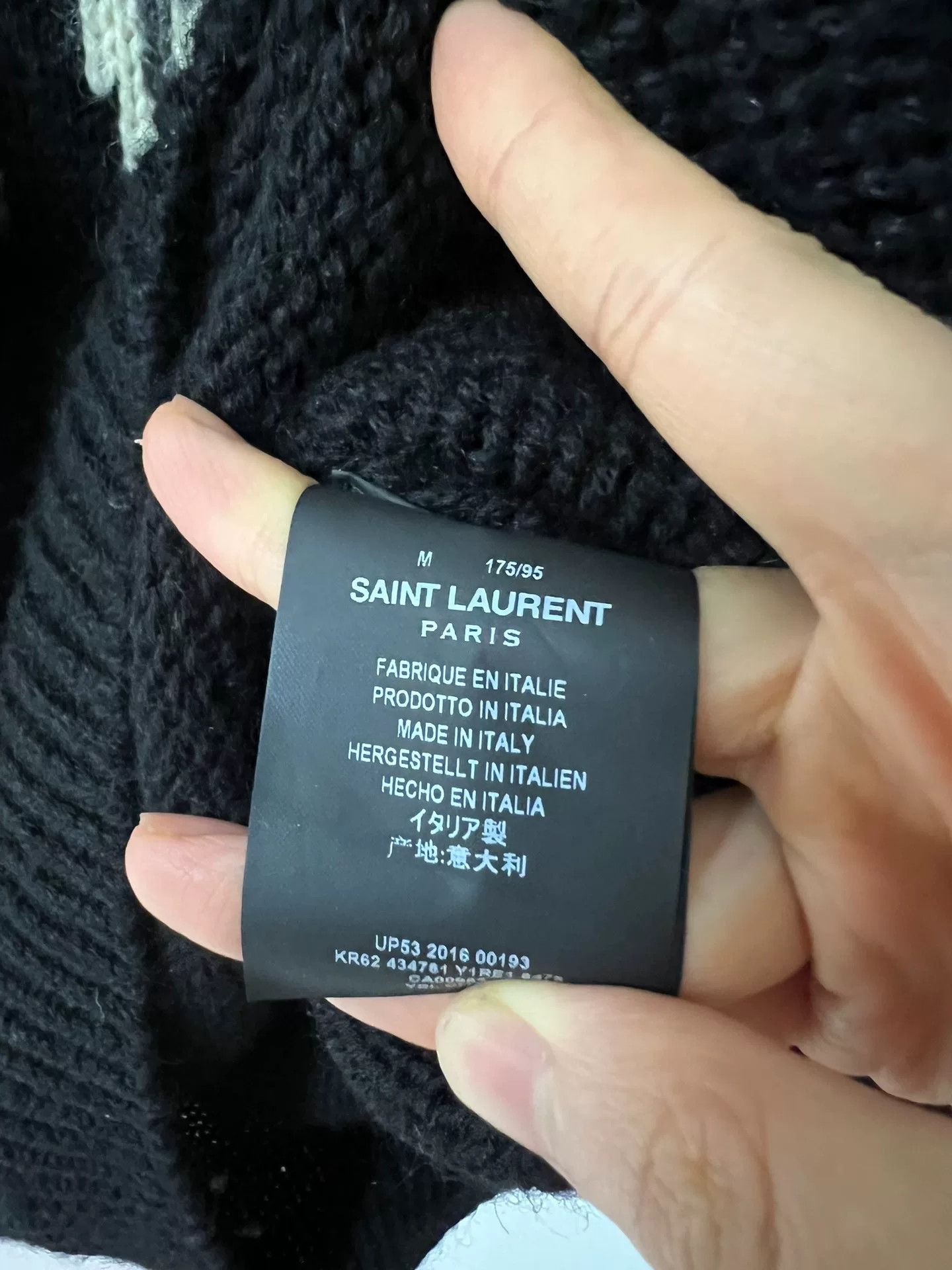 Saint Laurent Paris Saint Laurent Sequin Patterned Sweater Size M / US 6-8 / IT 42-44 - 4 Thumbnail