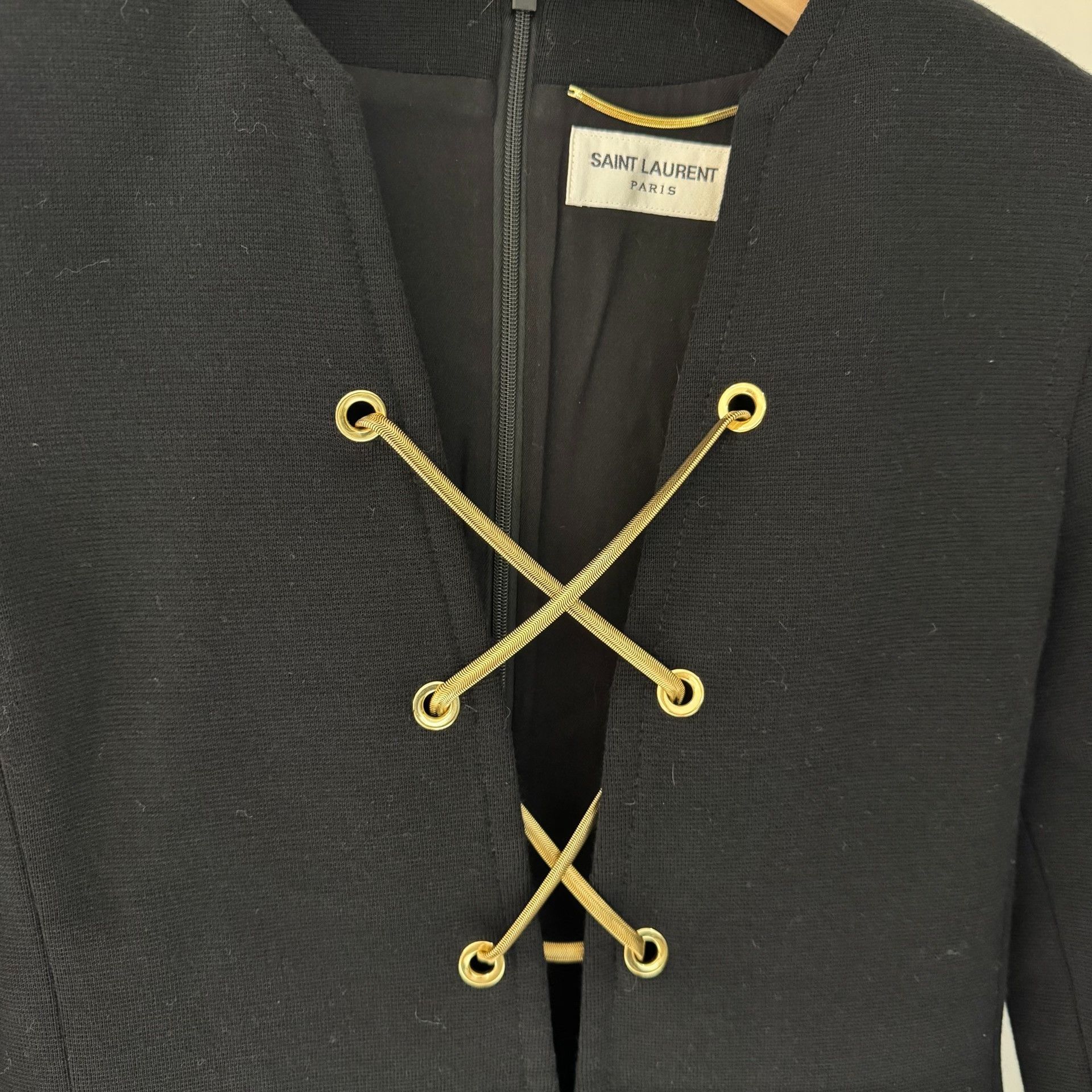Saint Laurent Paris Saint Laurent Chain Dress Size XXS / US 00 / IT 34 - 4 Thumbnail