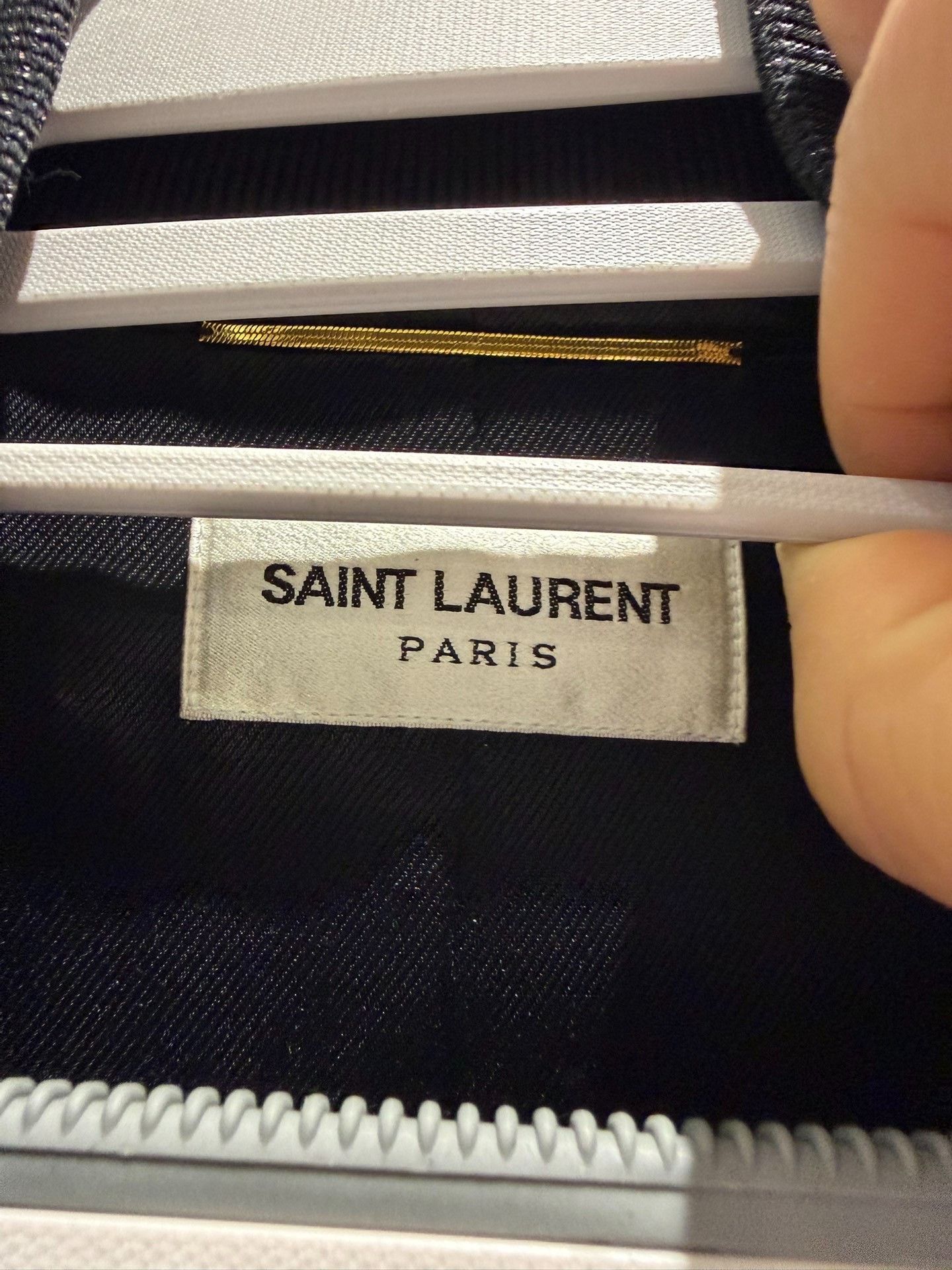Saint Laurent Paris Saint Laurent 16FW Gold Star Bomber Jacket Size XXS / US 00 / IT 34 - 4 Thumbnail