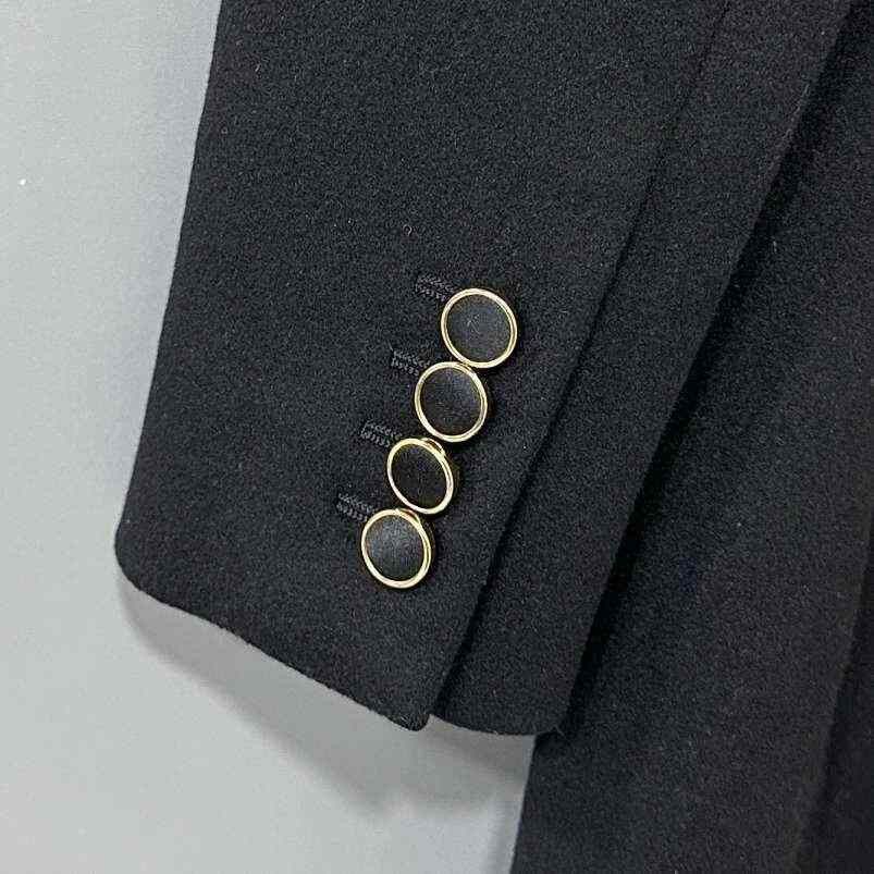 Saint Laurent Paris Limited Edition Black Smoking Blazer Saint Laurent Size XXS / US 00 / IT 34 - 4 Thumbnail