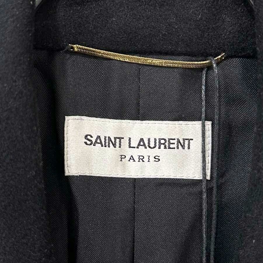 Saint Laurent Paris Limited Edition Black Smoking Blazer Saint Laurent Size XXS / US 00 / IT 34 - 5 Thumbnail