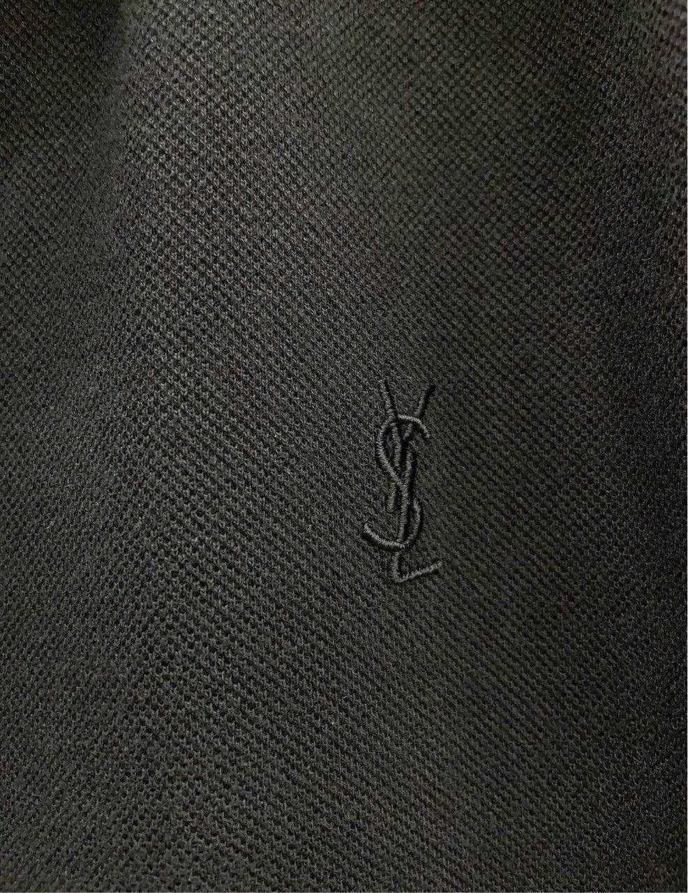 Saint Laurent Paris Saint Laurent YSL Black Sleeveless Polo Top Size M / US 6-8 / IT 42-44 - 5 Thumbnail