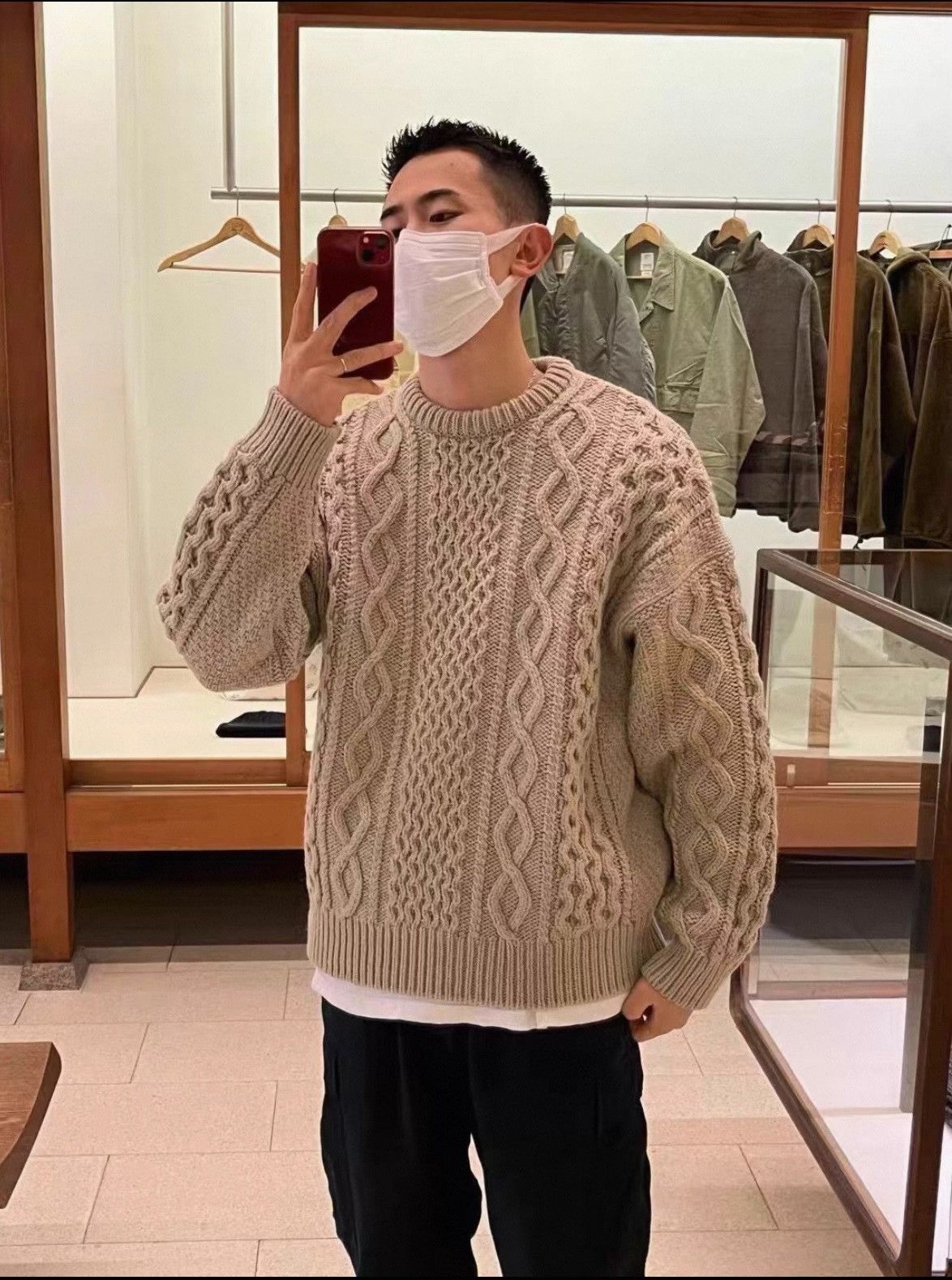 Visvim VISVIM 21AW AMPLUS CREW KNIT SWEATER Size US S / EU 44-46 / 1 - 6 Thumbnail