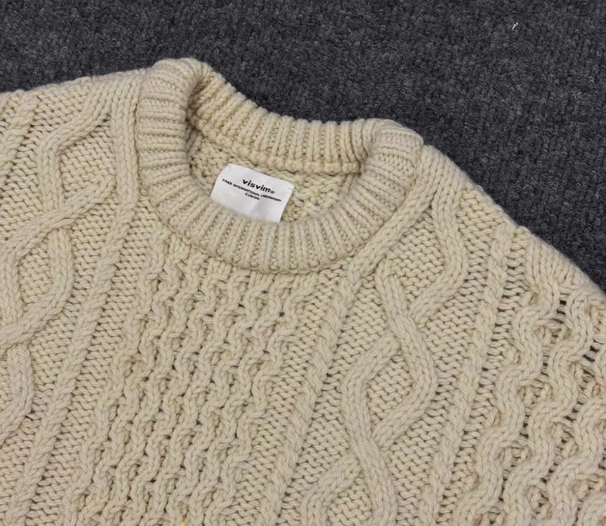 Visvim VISVIM 21AW AMPLUS CREW KNIT SWEATER Size US S / EU 44-46 / 1 - 3 Thumbnail