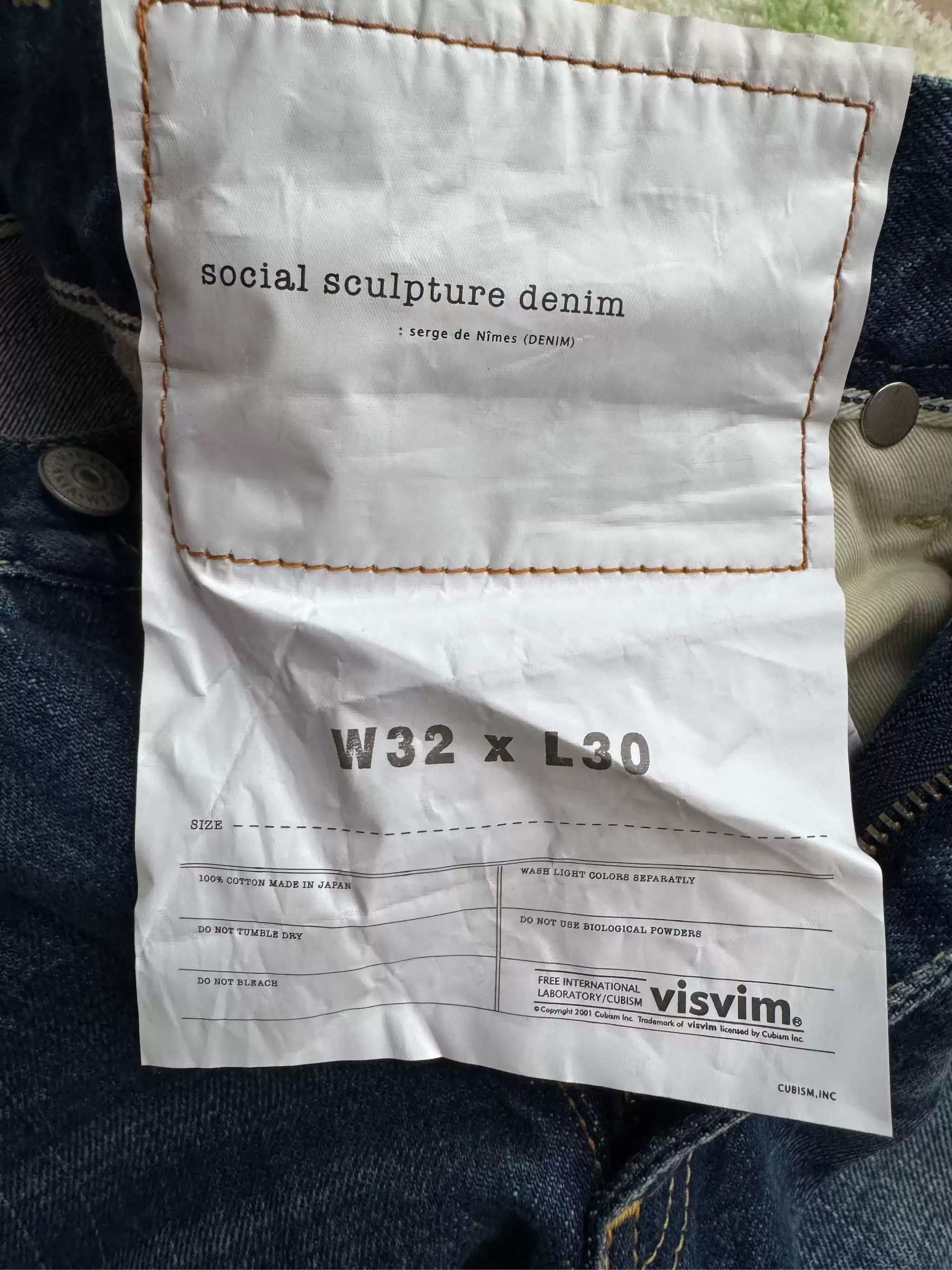 Visvim VISVIM Social Sculpture Damaged-16 Jeans Size US 32 / EU 48 - 2 Thumbnail