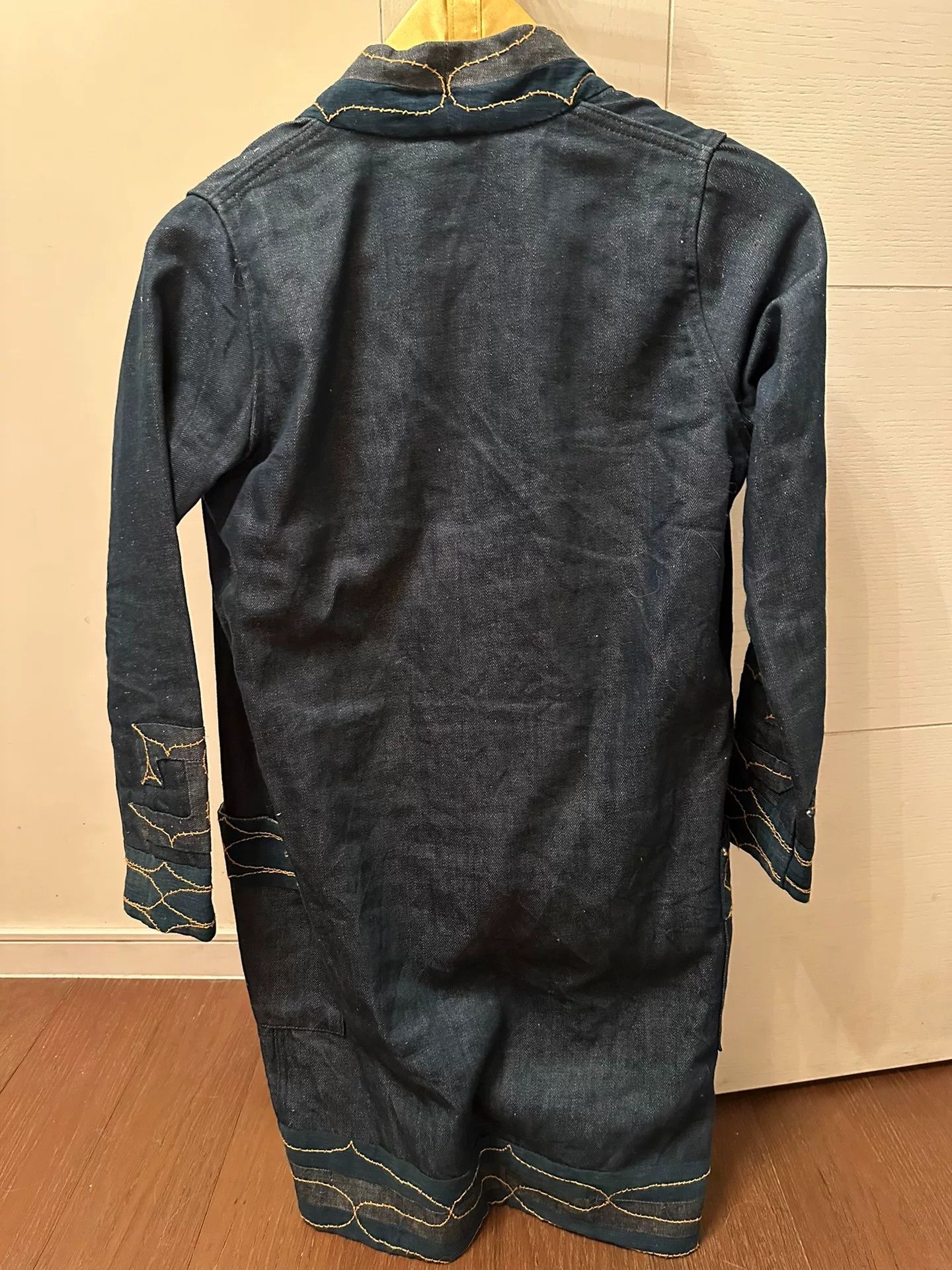 Visvim VISVIM Denim Robe Coat Size 0 Size US XS / EU 42 / 0 - 7 Thumbnail